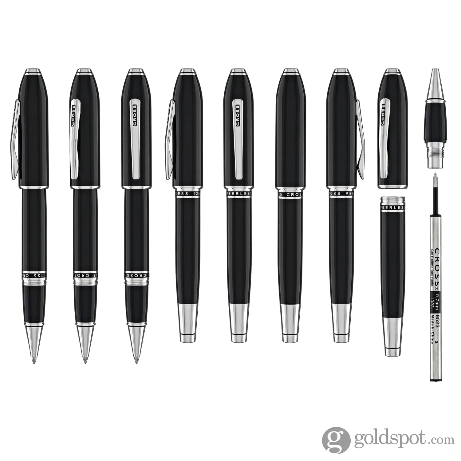 1439-cross-peerless-rollerball-pen-in-obsidian-black-lacquer-8.webp Cross Peerless Rollerball Pen in Obsidian Black Lacquer
