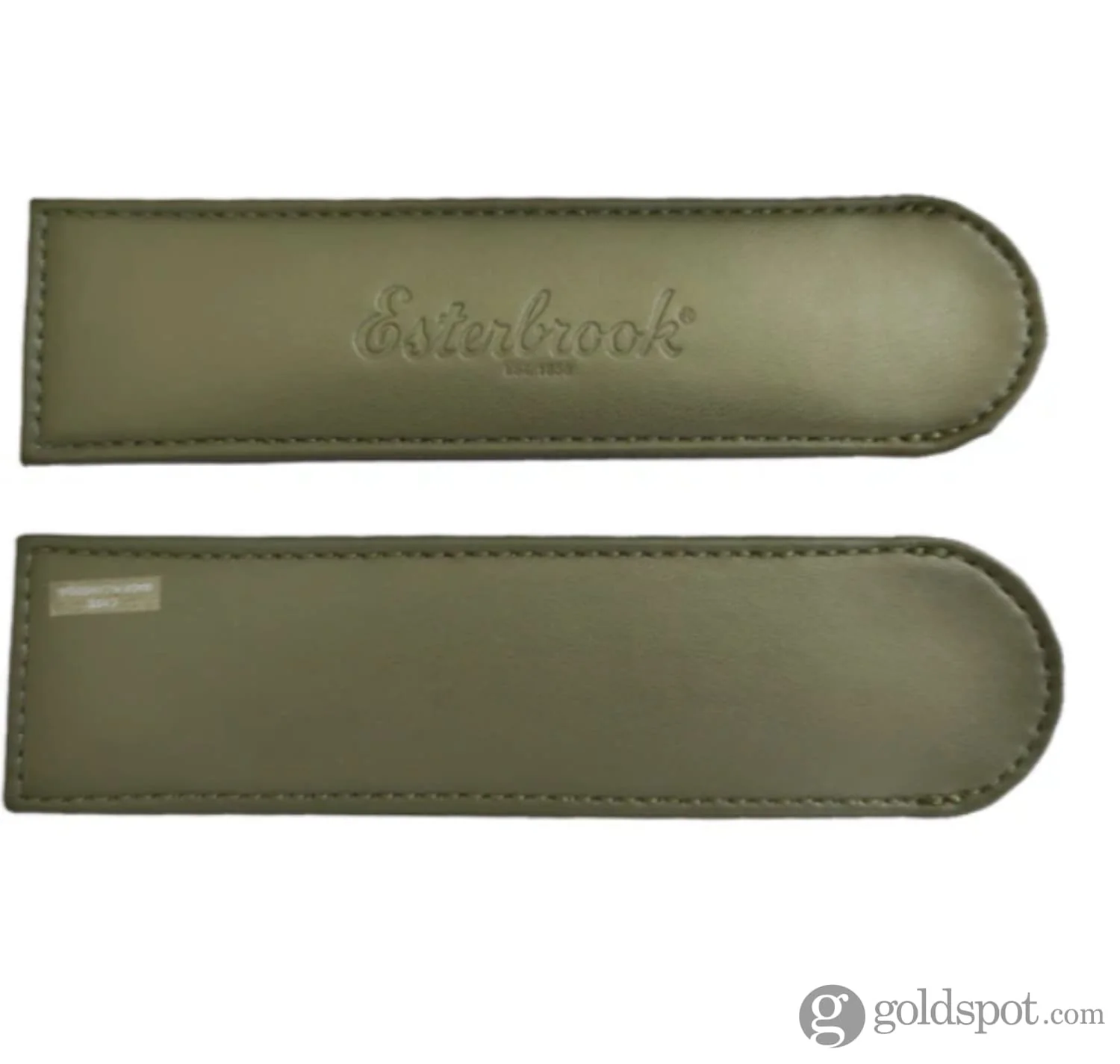 1442-esterbrook-single-pen-sleeve-in-moss-green-2.webp Esterbrook Single Pen Sleeve in Moss Green
