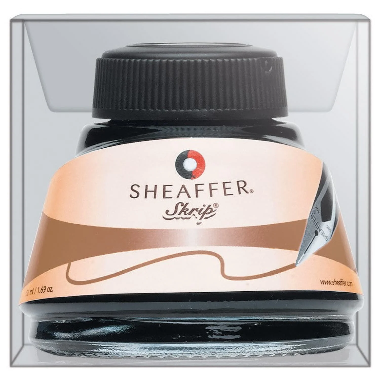 1447-sheaffer-skrip-bottled-ink-in-brown-50-ml-1.webp Sheaffer Skrip Bottled Ink in Brown - 50 mL