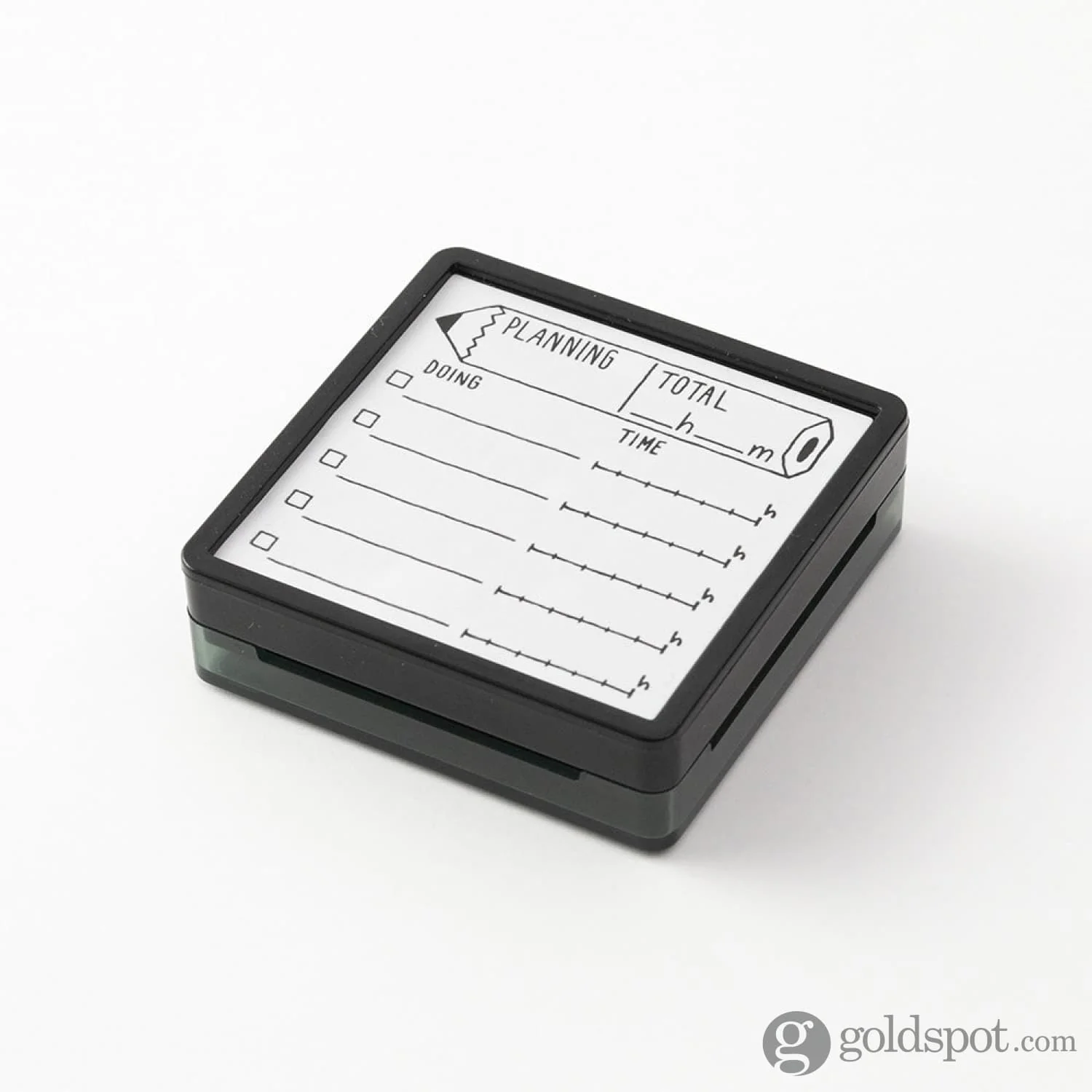 Midori Paintable Stamp Pre-Inked in Planning