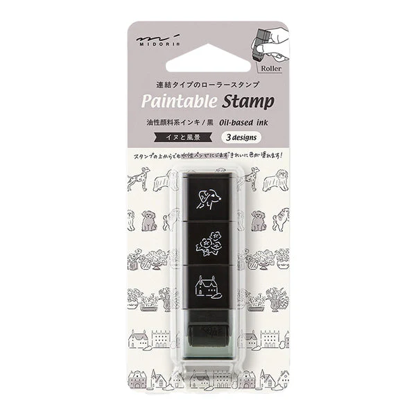 1483-midori-paintable-roller-stamp-in-dog-landscape-1.webp Midori Paintable Roller Stamp in Dog & Landscape
