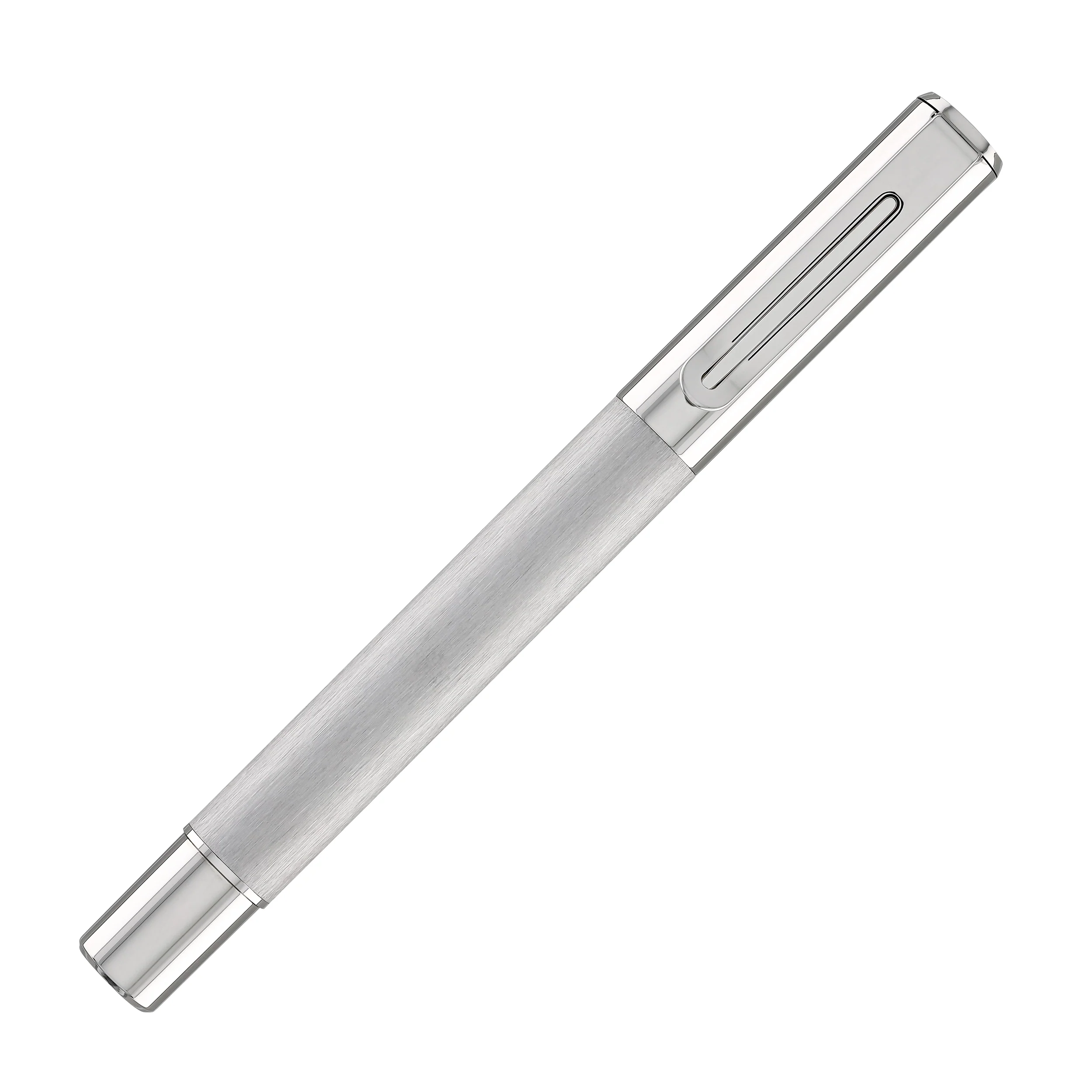 Monteverde USA Ritma Fountain Pen in Brushed Stainless Steel