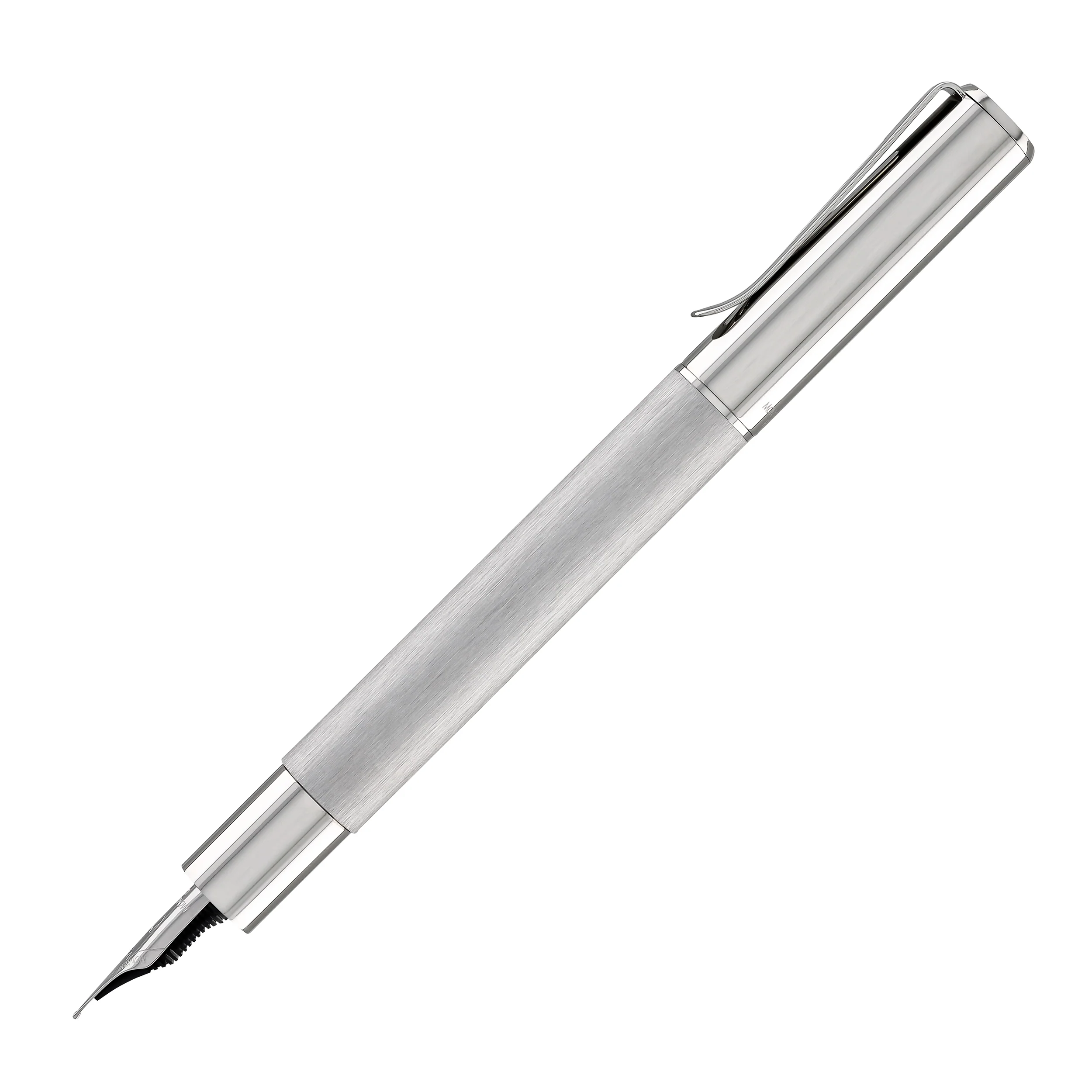 Monteverde USA Ritma Fountain Pen in Brushed Stainless Steel