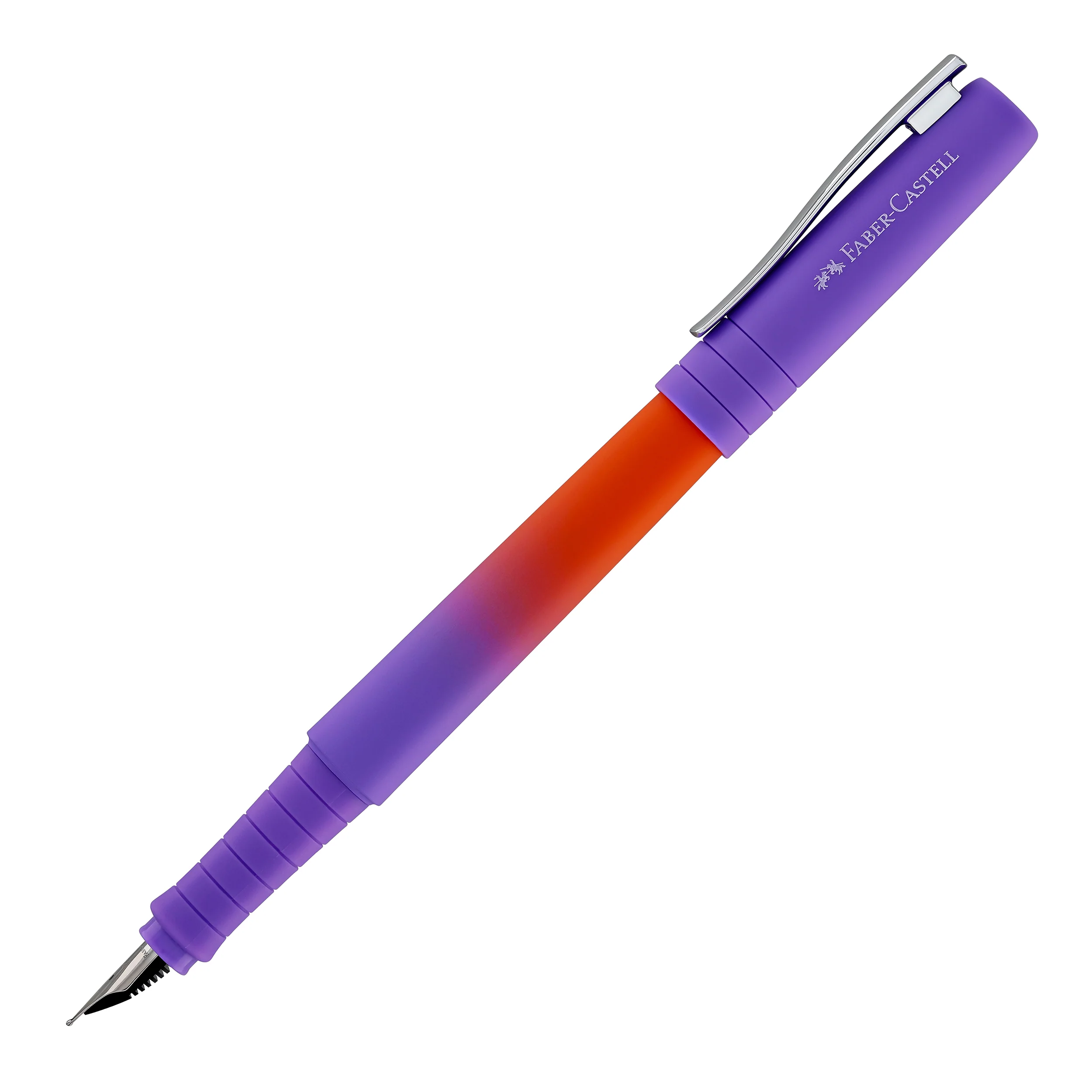 Faber-Castell Poly Flow Fountain Pen in Punchy Melon