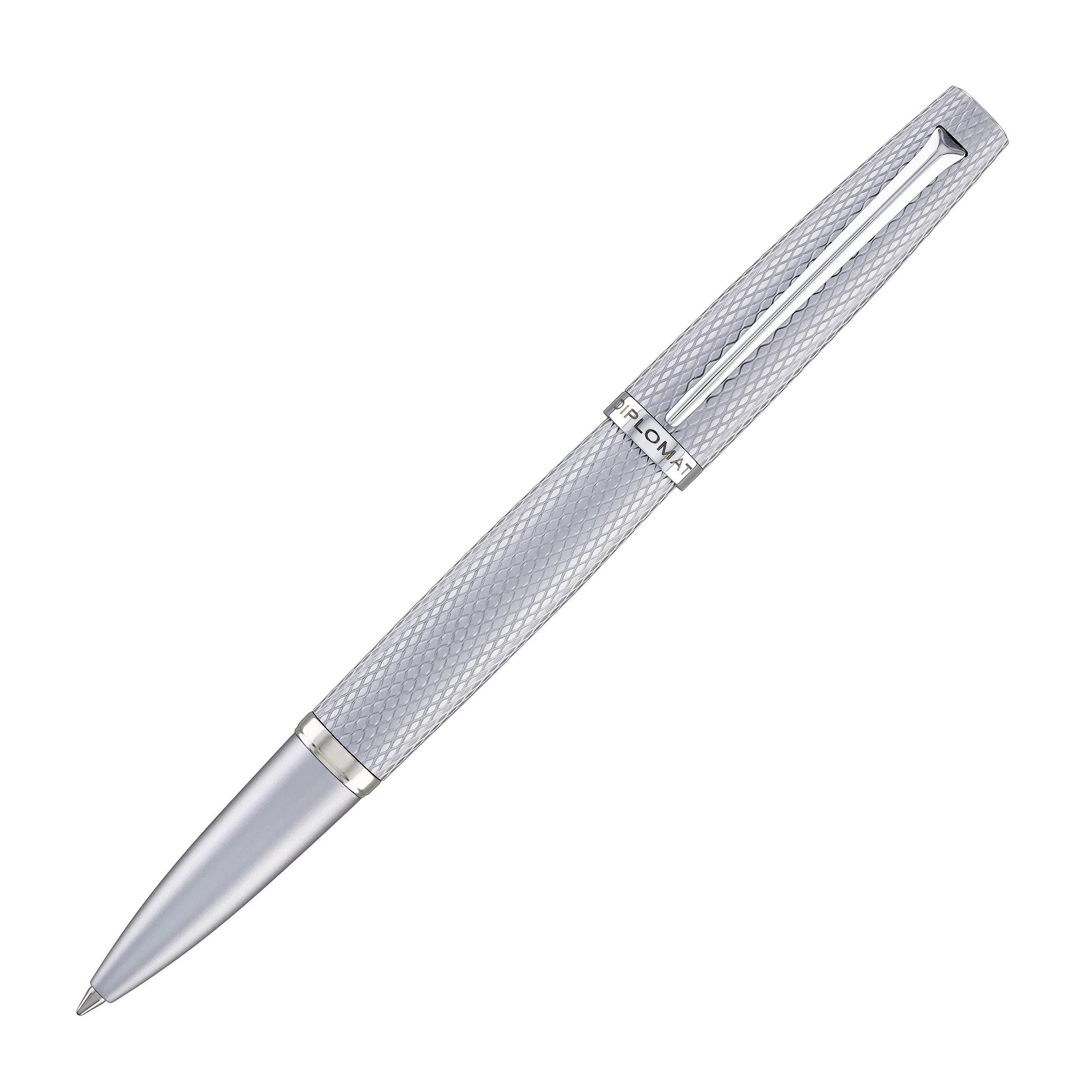 1506-diplomat-viper-rollerball-pen-in-silver-guilloche-3.webp Diplomat Viper Rollerball Pen in Silver Guilloche