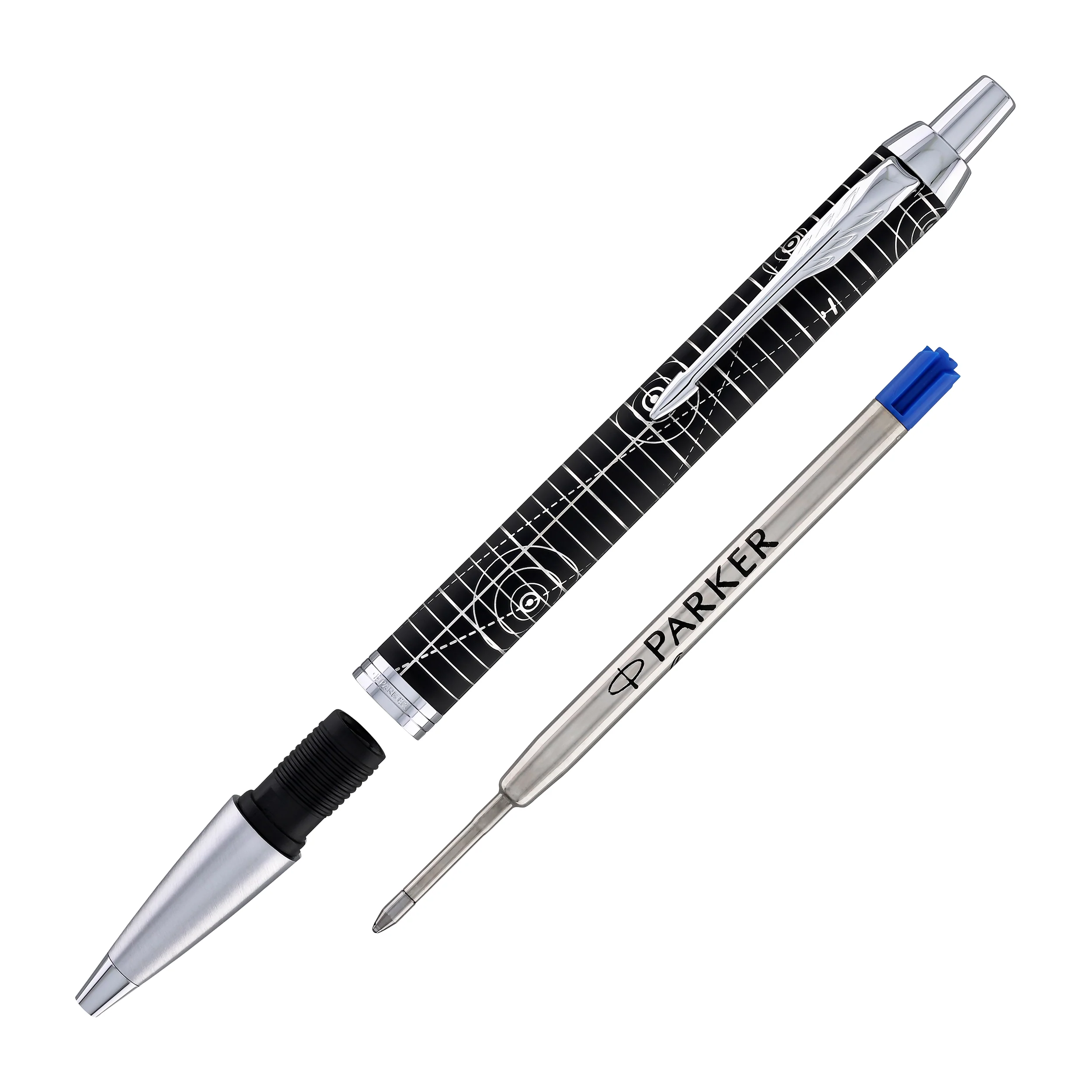 1514-parker-im-premium-ballpoint-pen-in-legacy-of-flight-with-chrome-trim-6.webp Parker IM Premium Ballpoint Pen in Legacy of Flight with Chrome Trim