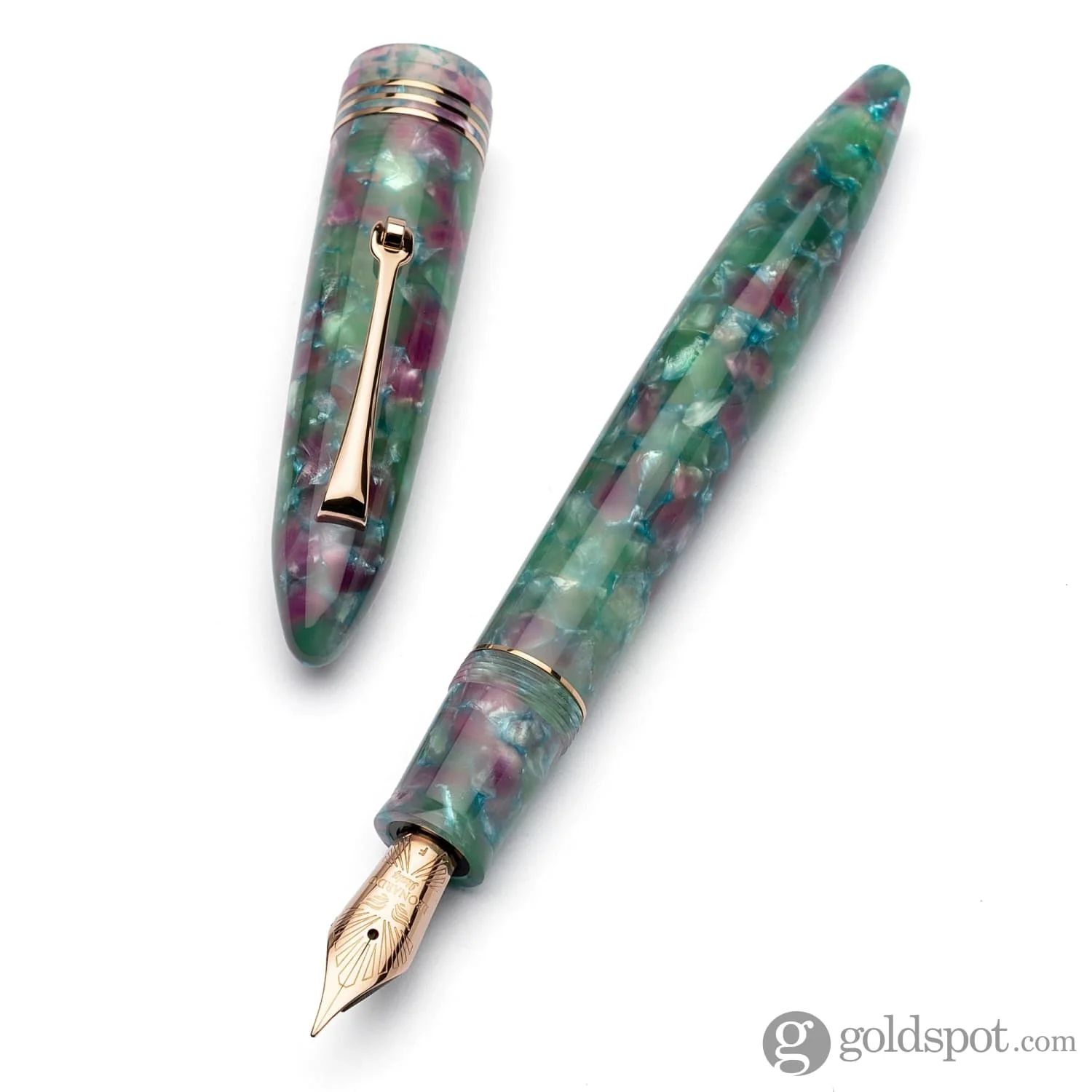 Leonardo Furore Fountain Pen in Aquapetra