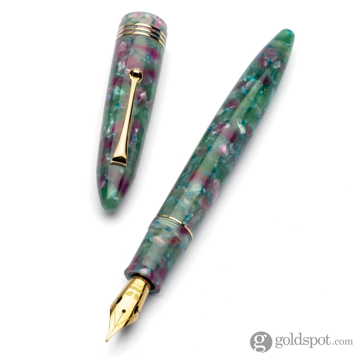 Leonardo Furore Fountain Pen in Aquapetra