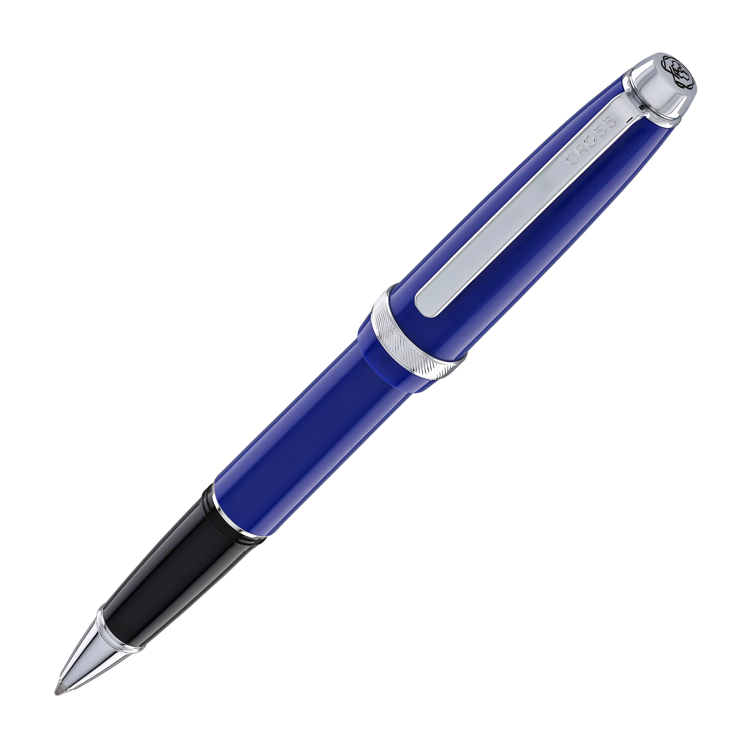 1541-cross-lume-rollerball-pen-in-deep-sea-blue-with-polished-chrome-appointments-1.webp Cross Lume Rollerball Pen in Deep Sea Blue with Polished Chrome Appointments