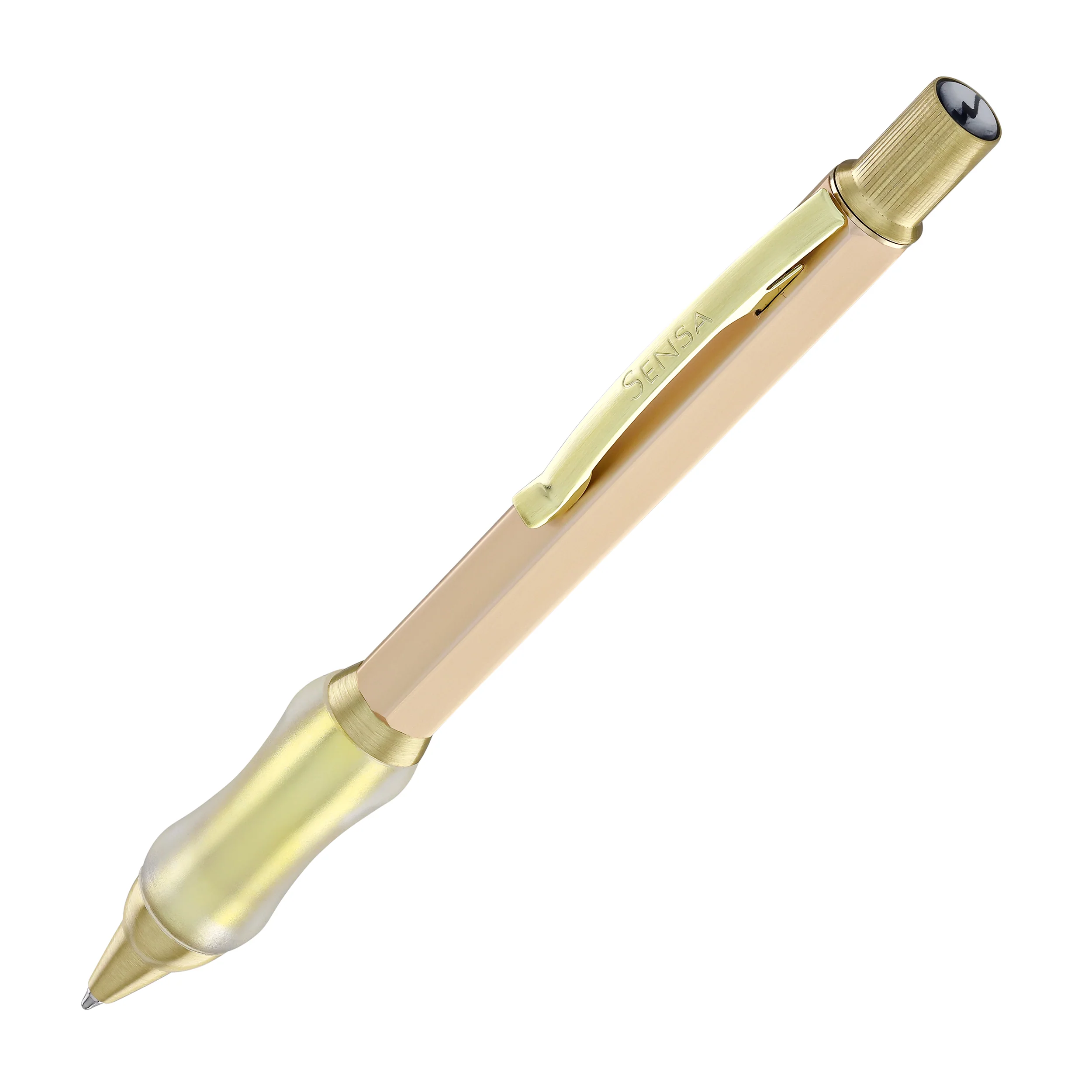1546-sensa-sensagraph-ballpoint-pen-in-antique-brass-1.webp Sensa Sensagraph Ballpoint Pen in Antique Brass