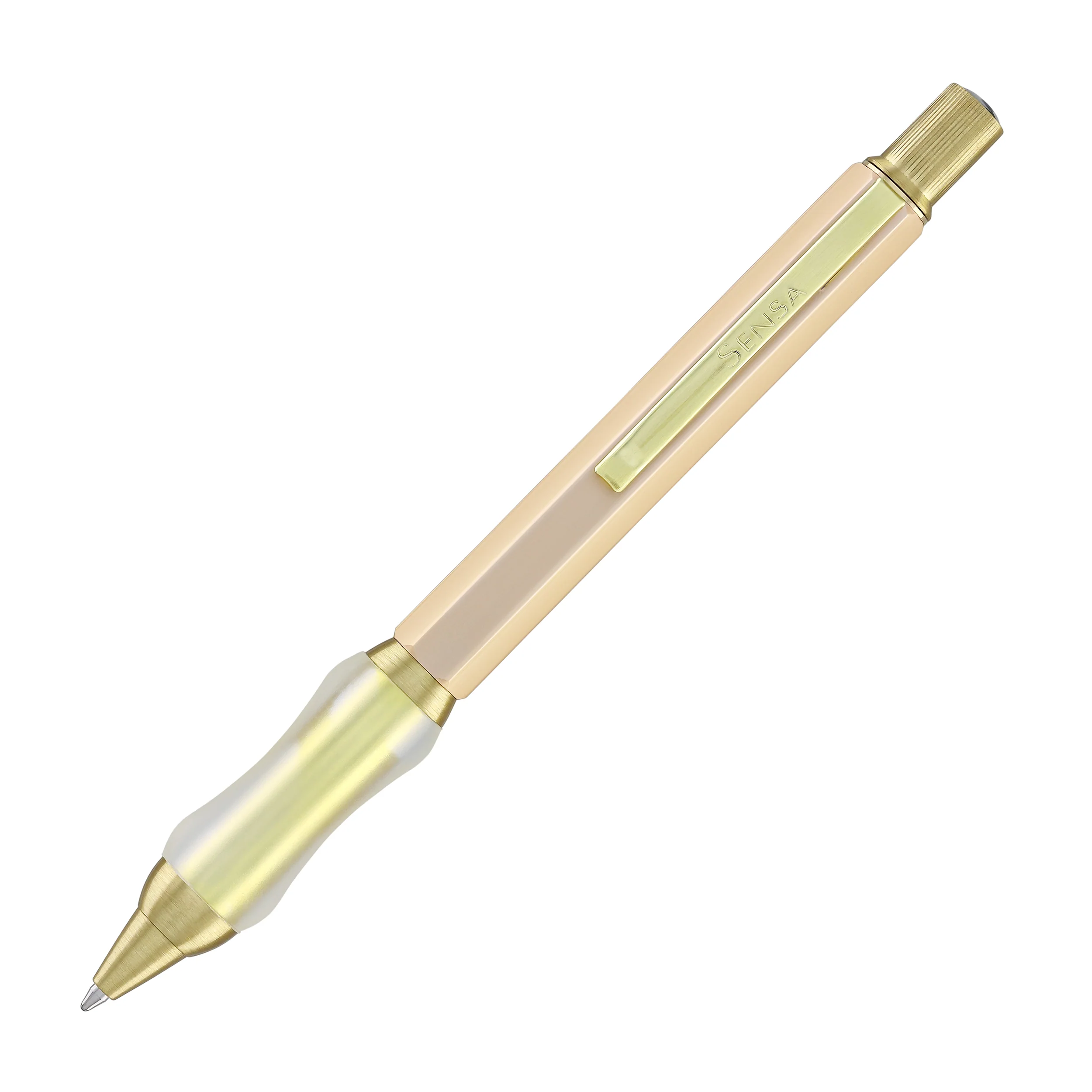 1546-sensa-sensagraph-ballpoint-pen-in-antique-brass-2.webp Sensa Sensagraph Ballpoint Pen in Antique Brass
