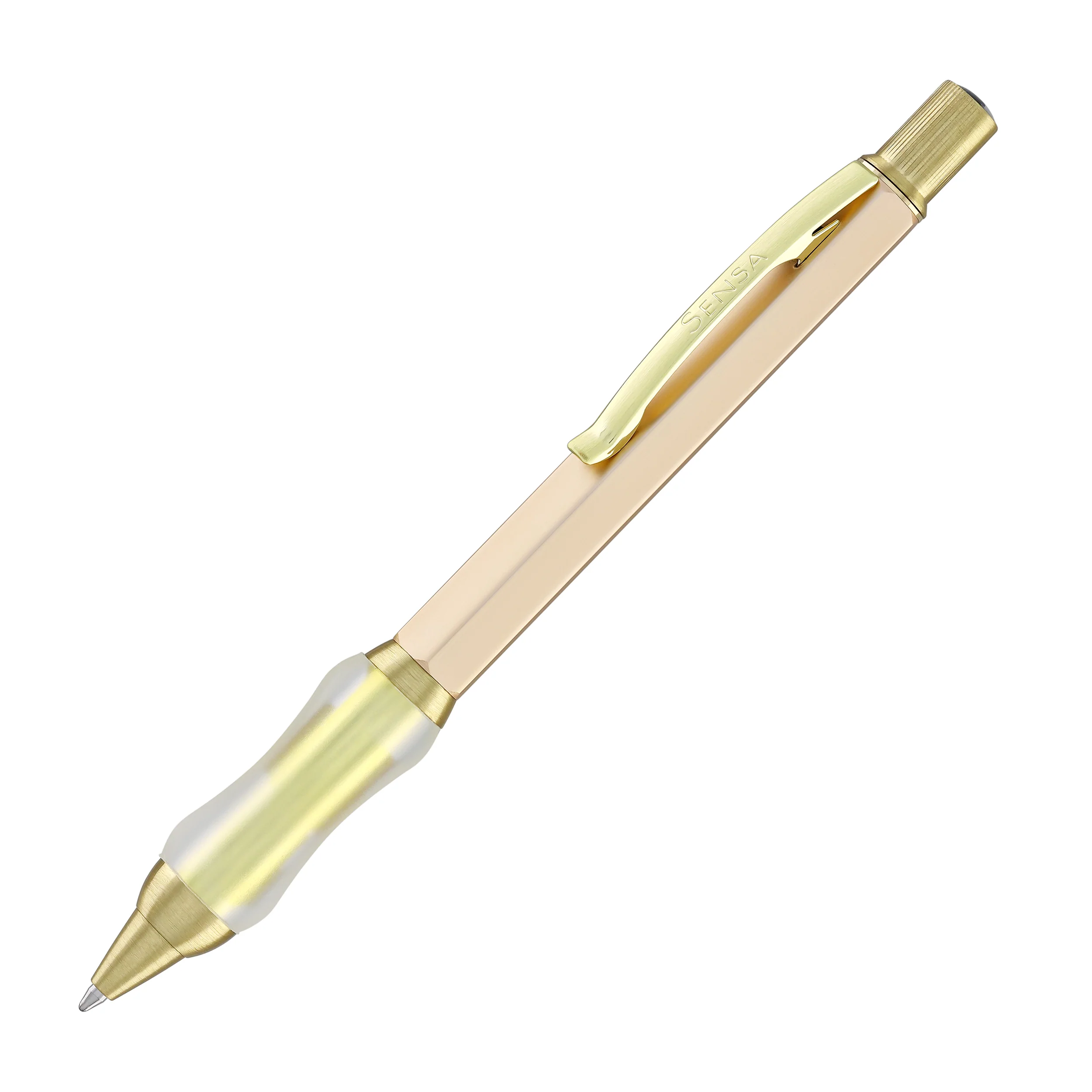1546-sensa-sensagraph-ballpoint-pen-in-antique-brass-3.webp Sensa Sensagraph Ballpoint Pen in Antique Brass