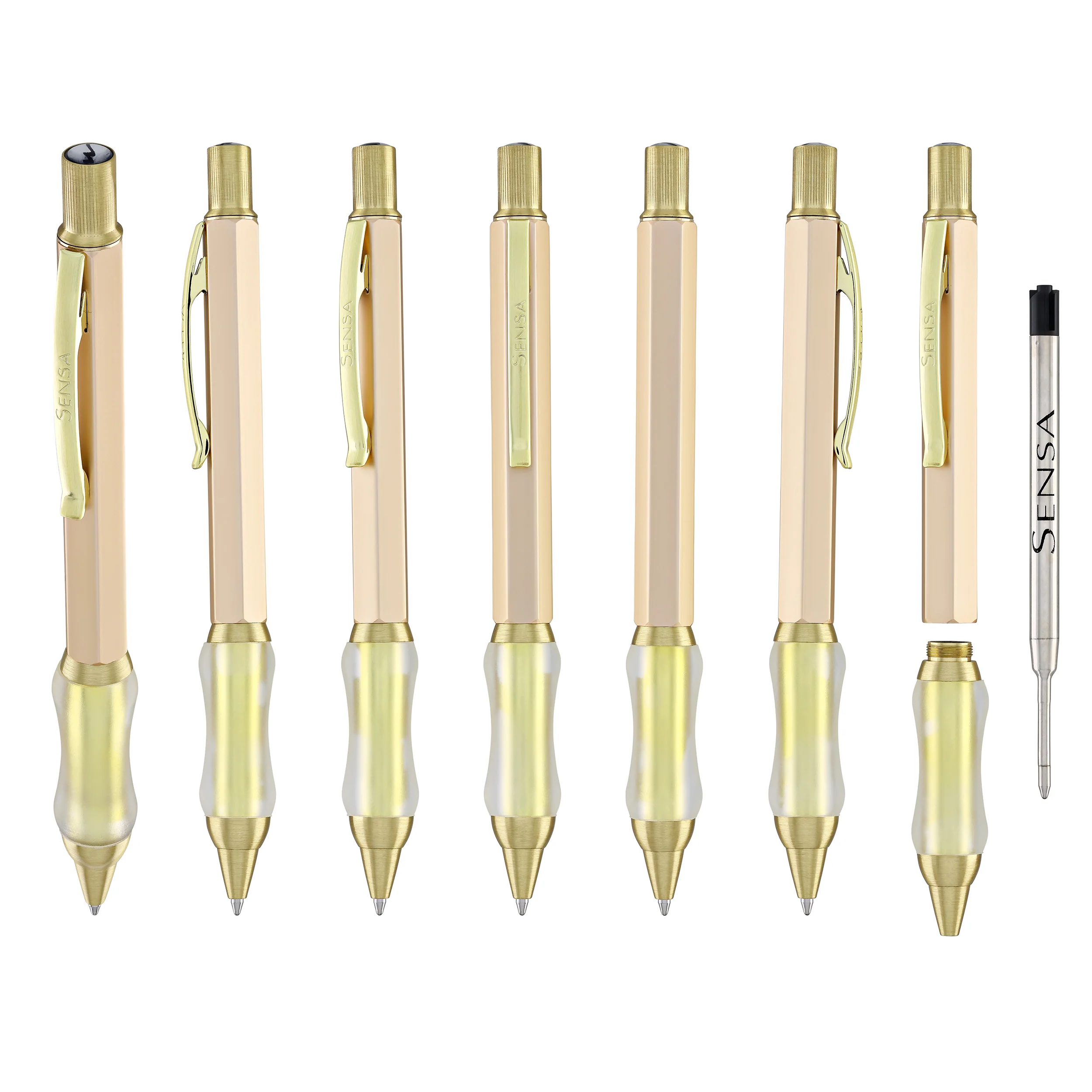 1546-sensa-sensagraph-ballpoint-pen-in-antique-brass-7.webp Sensa Sensagraph Ballpoint Pen in Antique Brass