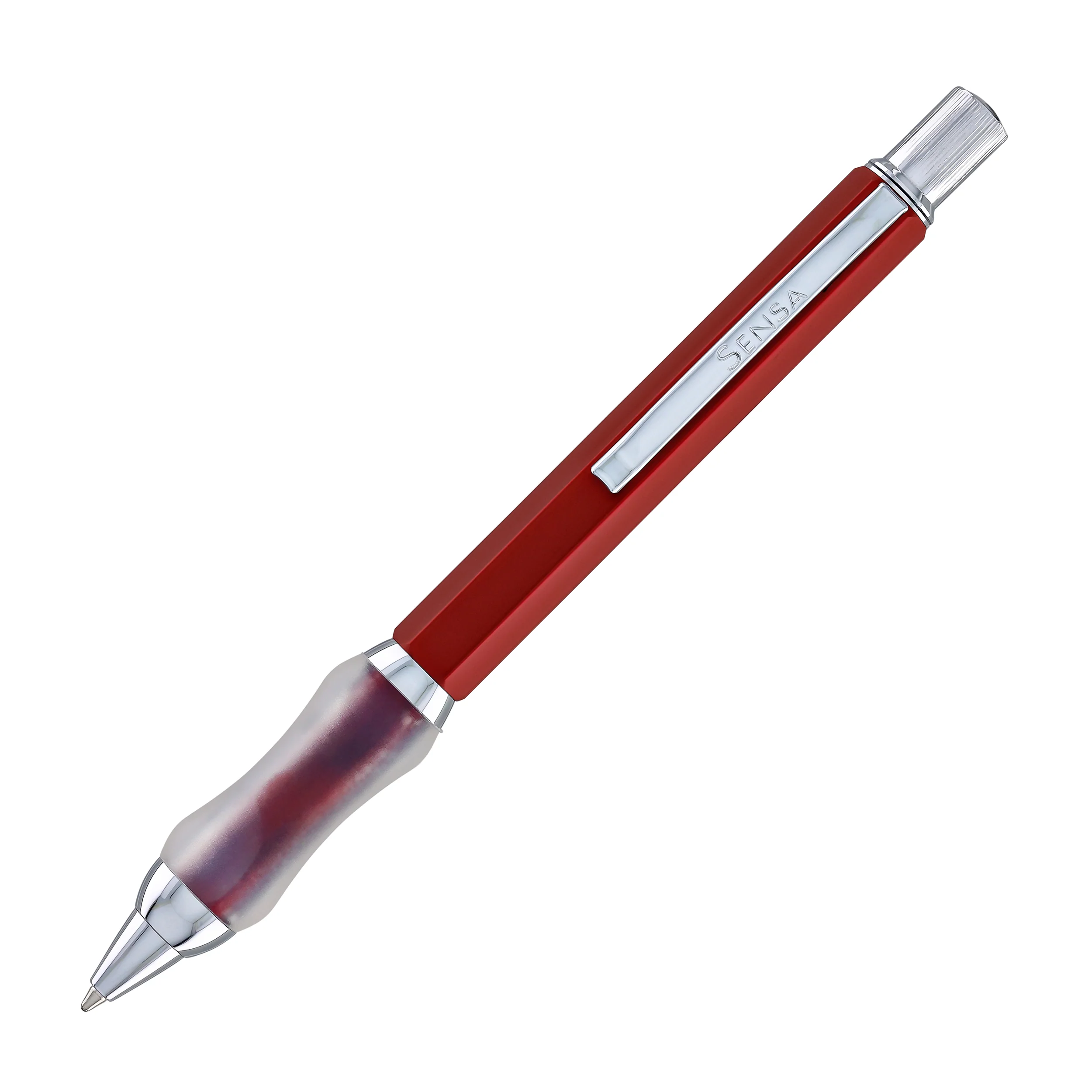 1547-sensa-sensagraph-ballpoint-pen-in-cardinal-red-2.webp Sensa Sensagraph Ballpoint Pen in Cardinal Red