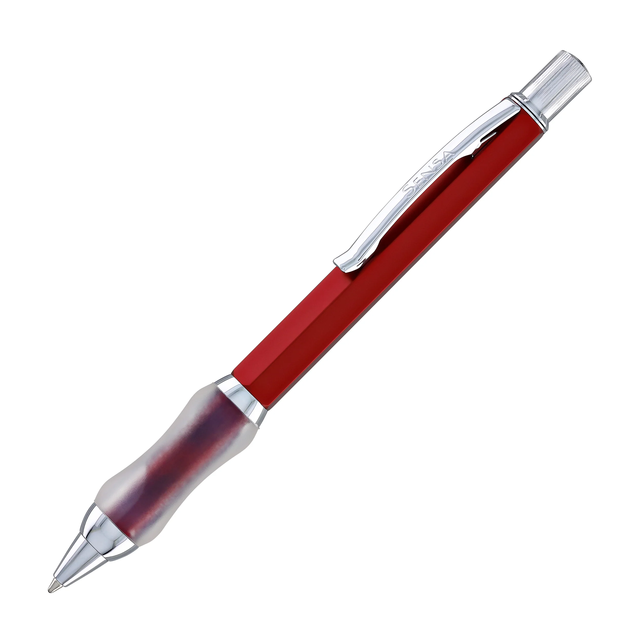 1547-sensa-sensagraph-ballpoint-pen-in-cardinal-red-3.webp Sensa Sensagraph Ballpoint Pen in Cardinal Red