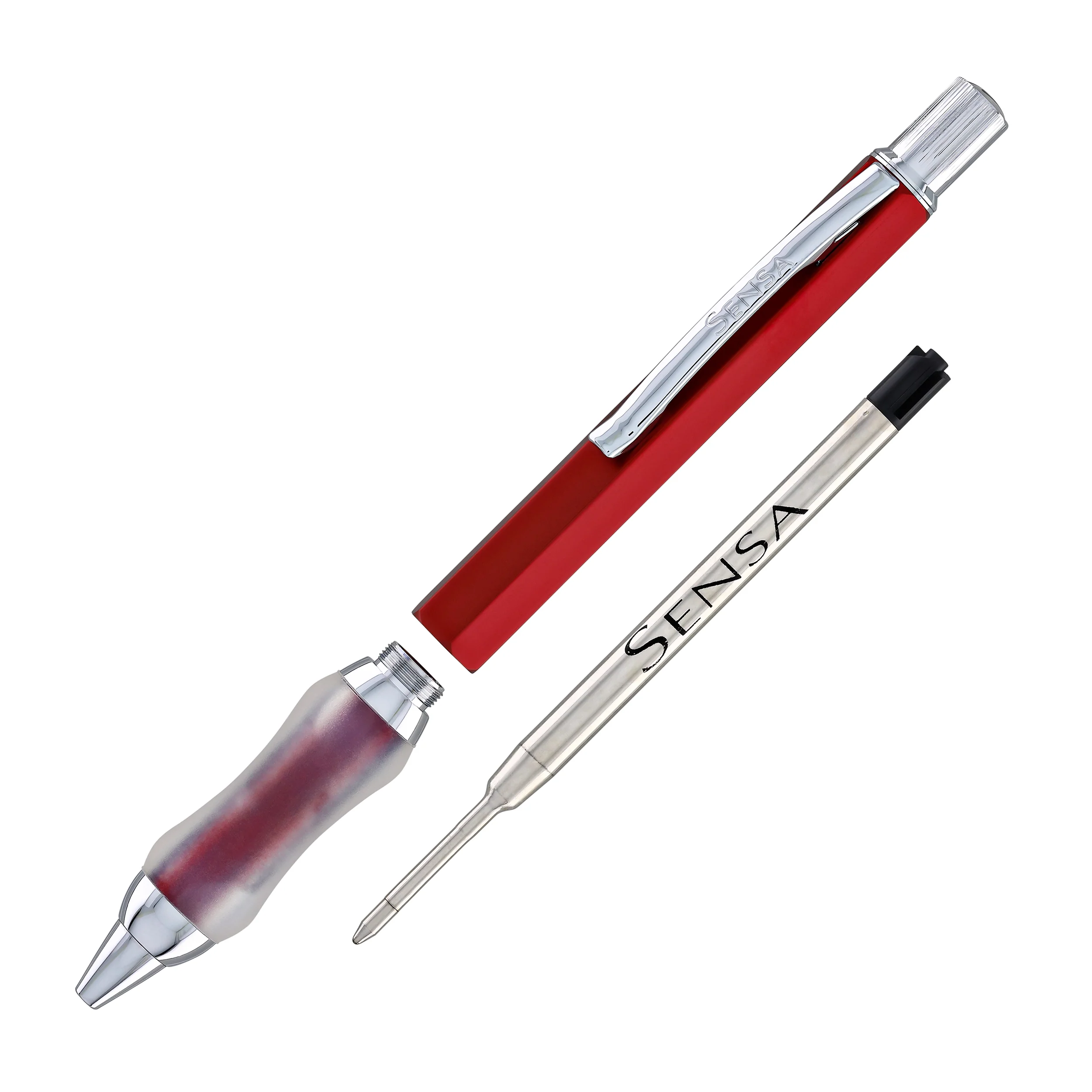 1547-sensa-sensagraph-ballpoint-pen-in-cardinal-red-6.webp Sensa Sensagraph Ballpoint Pen in Cardinal Red