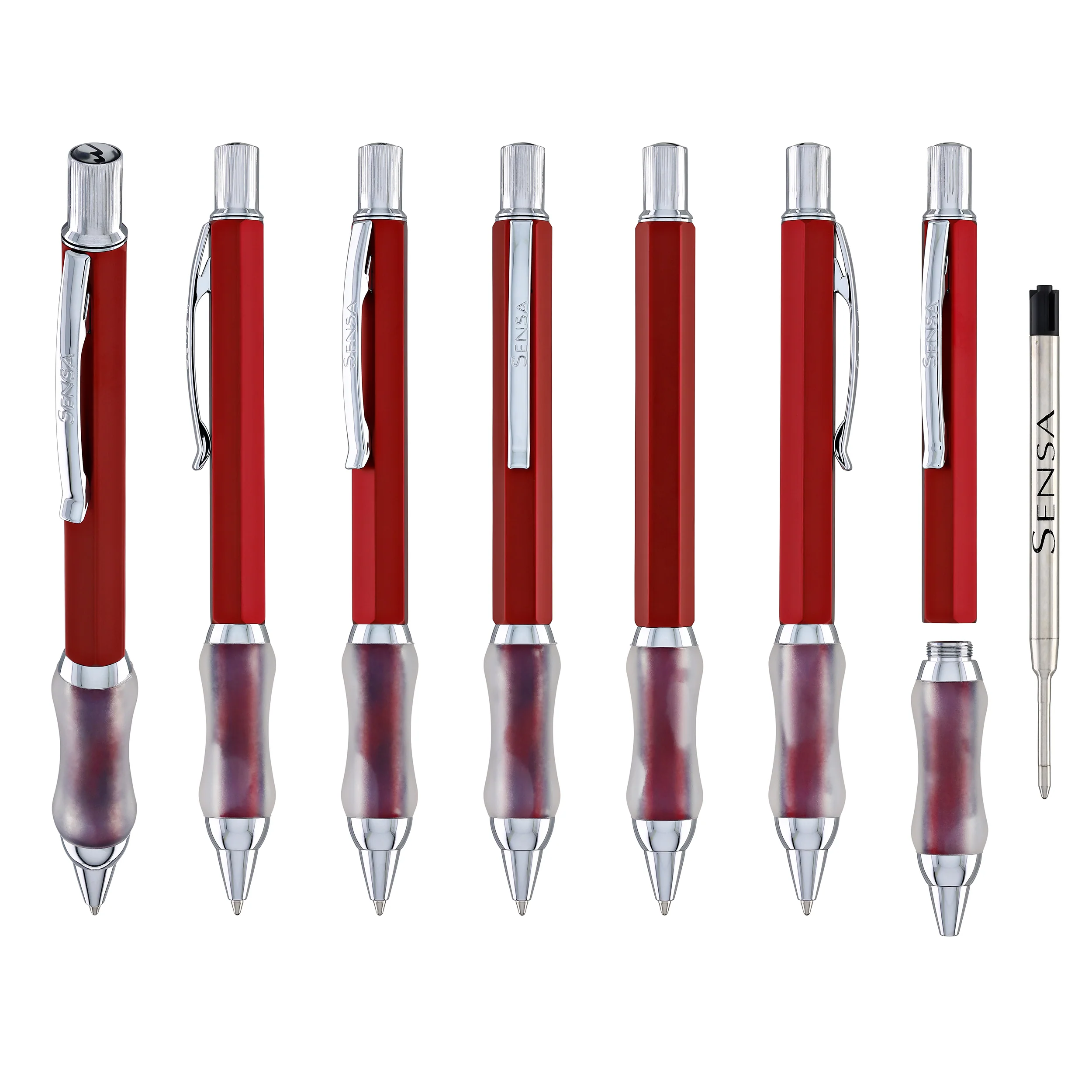 1547-sensa-sensagraph-ballpoint-pen-in-cardinal-red-7.webp Sensa Sensagraph Ballpoint Pen in Cardinal Red