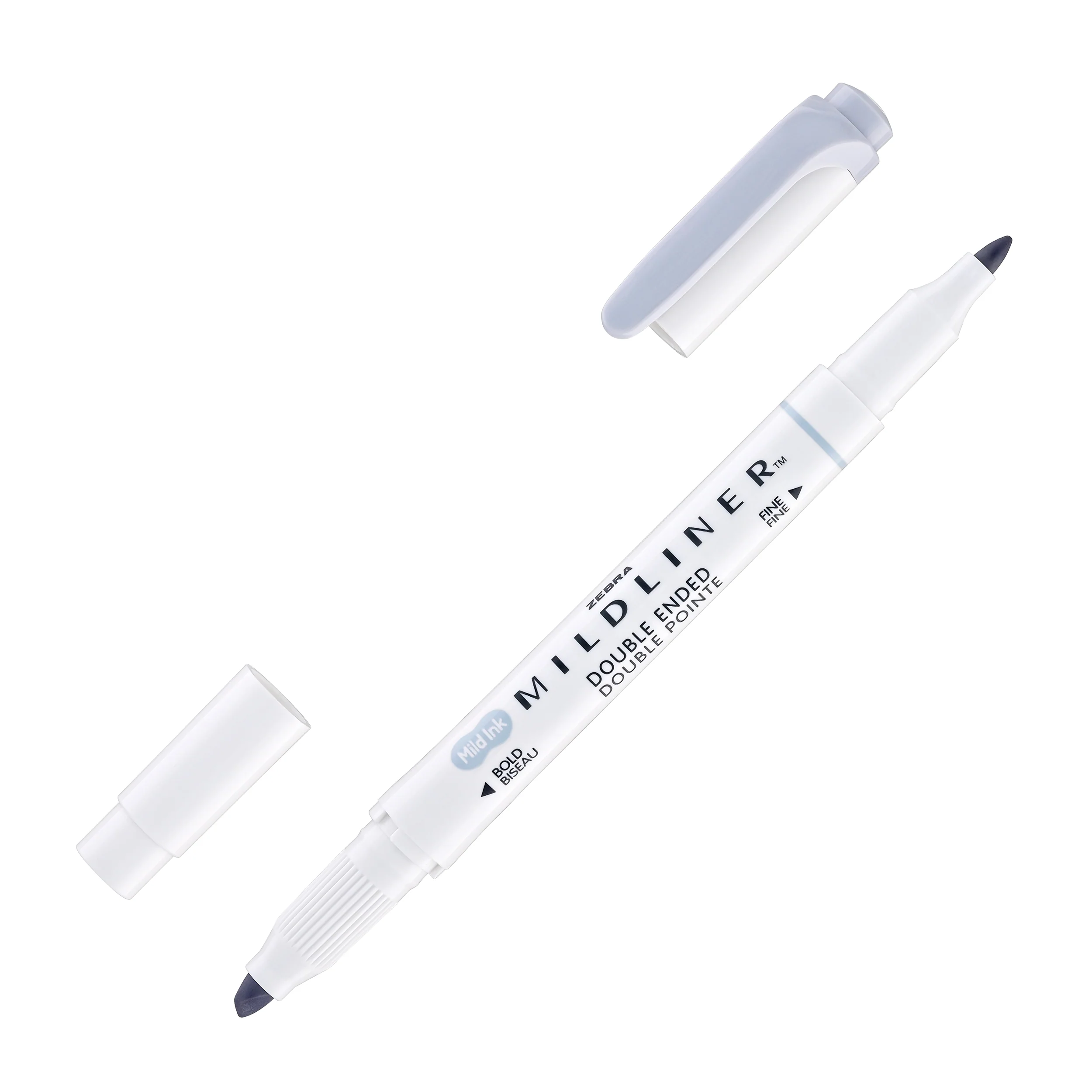 Zebra Mildliner Dual-Tip Highlighter in Cool Gray