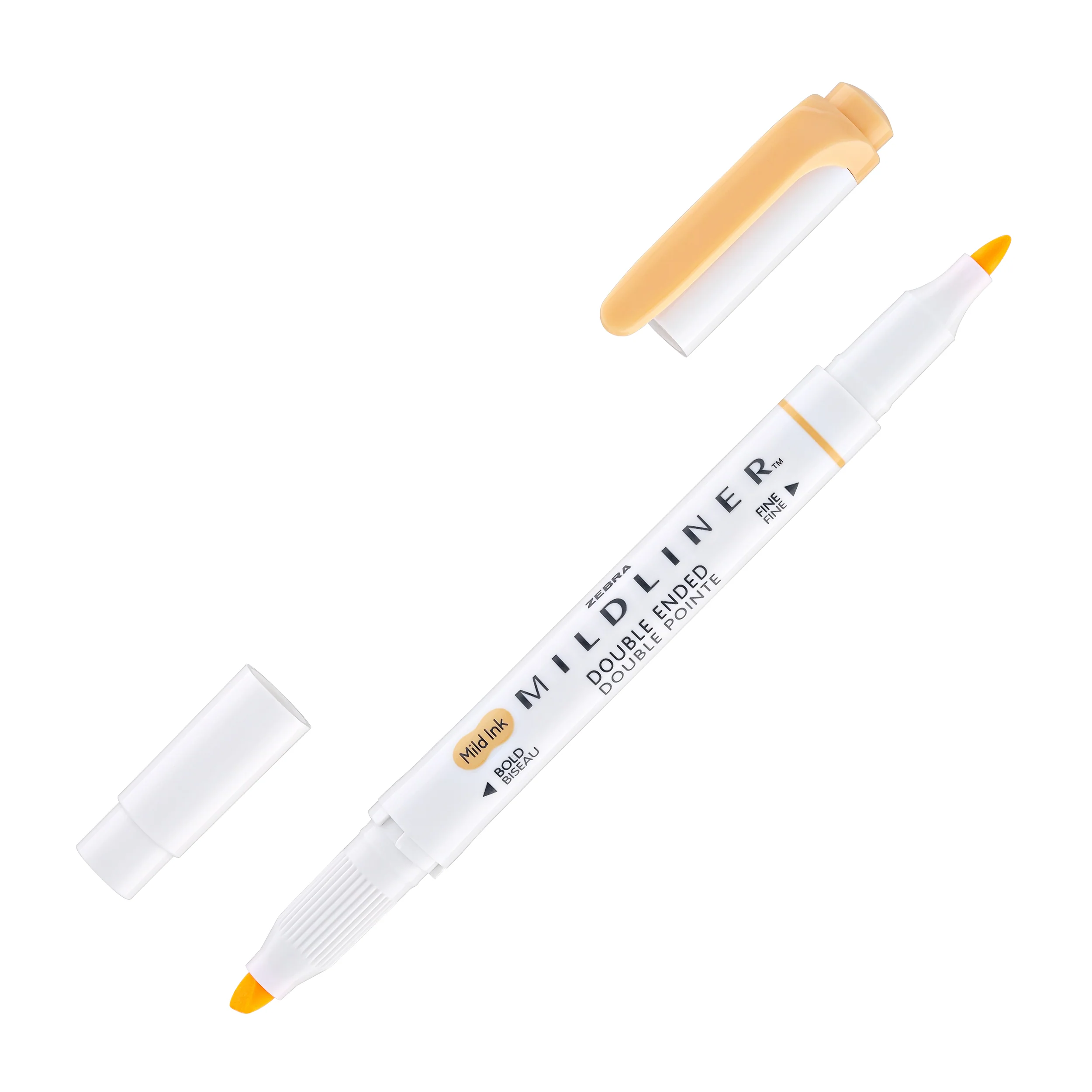 1556-zebra-mildliner-dual-tip-highlighter-in-orange-2.webp Zebra Mildliner Dual-Tip Highlighter in Orange