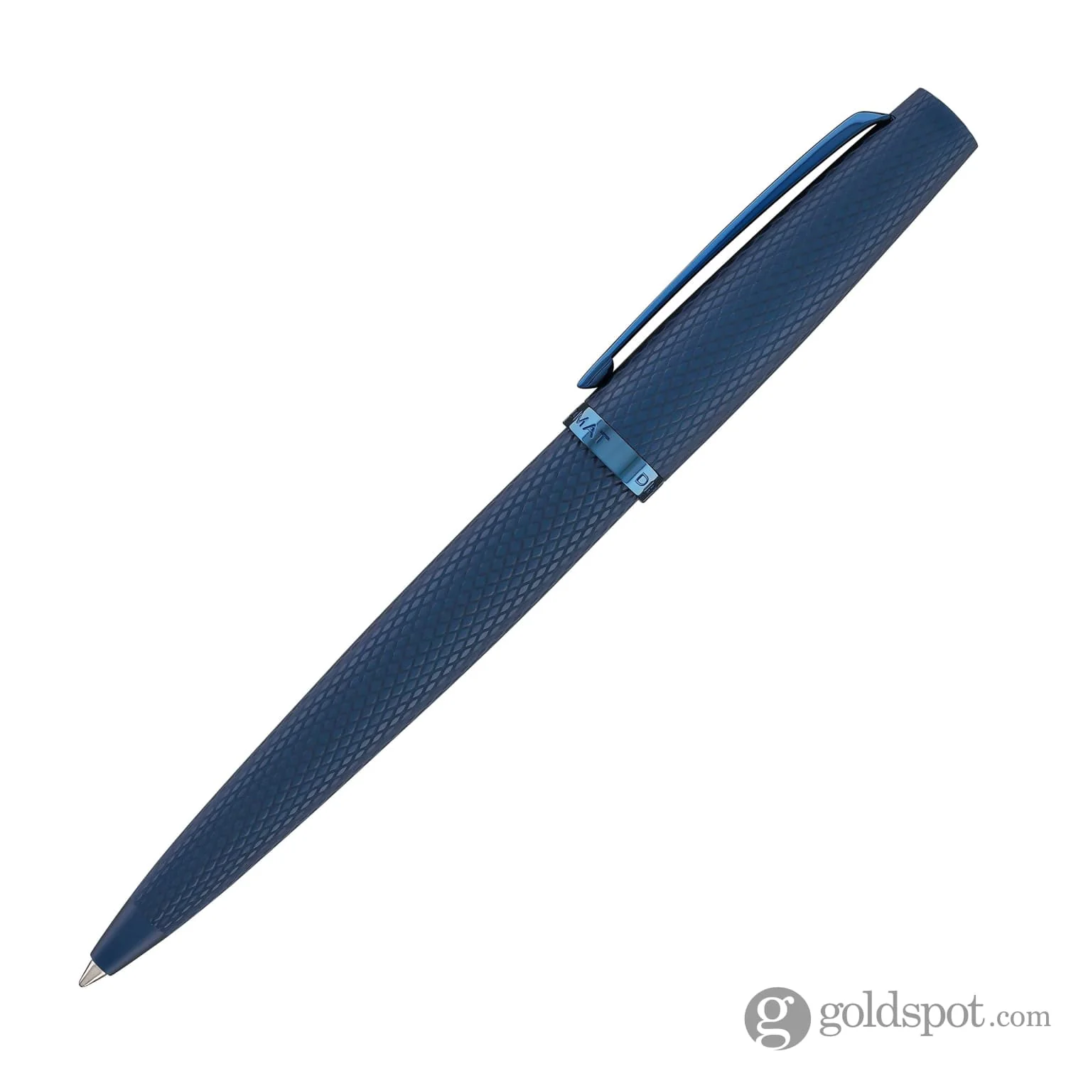Diplomat Viper Ballpoint Pen in Blue Guilloche