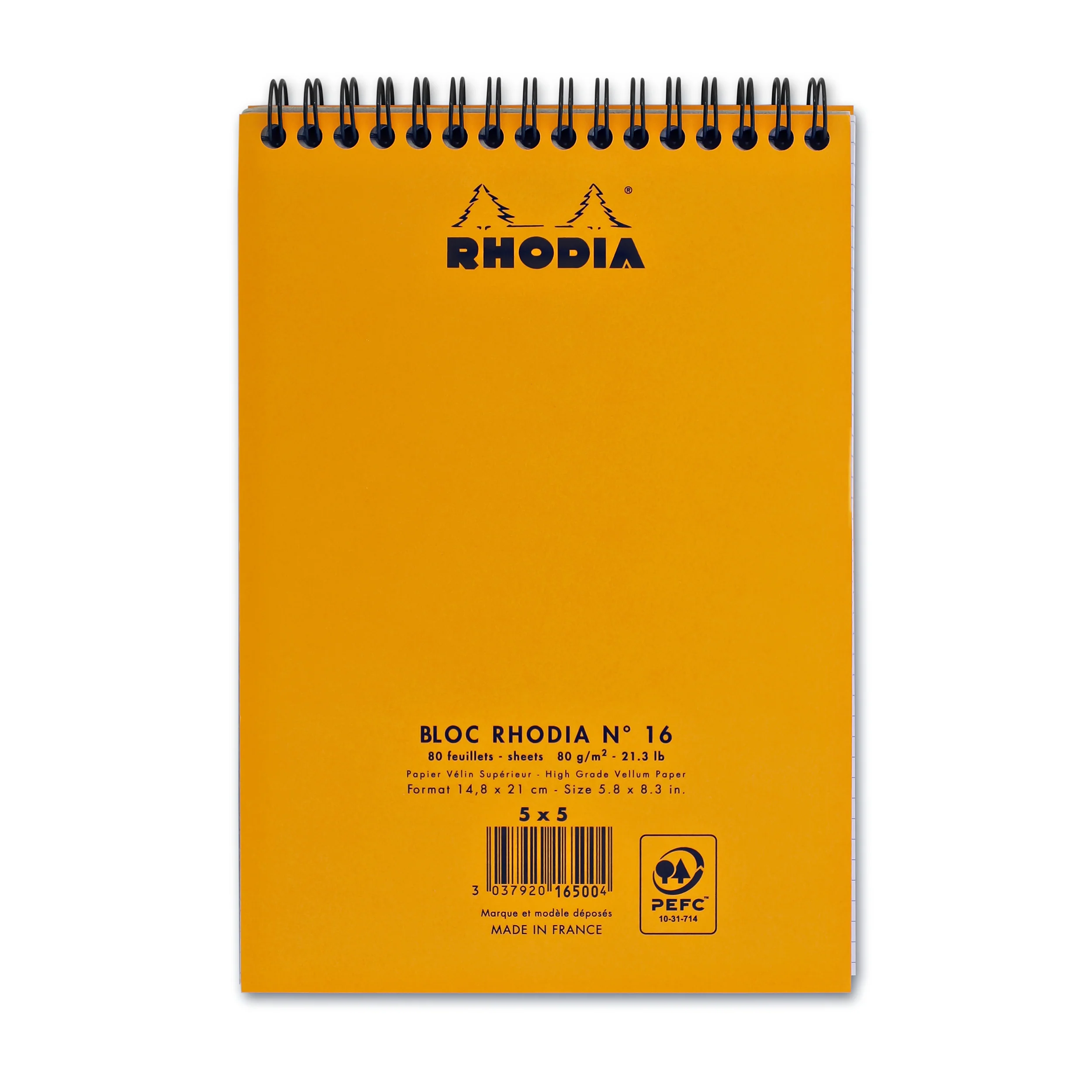 1576-rhodia-wirebound-paper-notebook-in-orange-5.8-x-8.3-2.webp Rhodia Wirebound Paper Notebook in Orange - 5.8 x 8.3