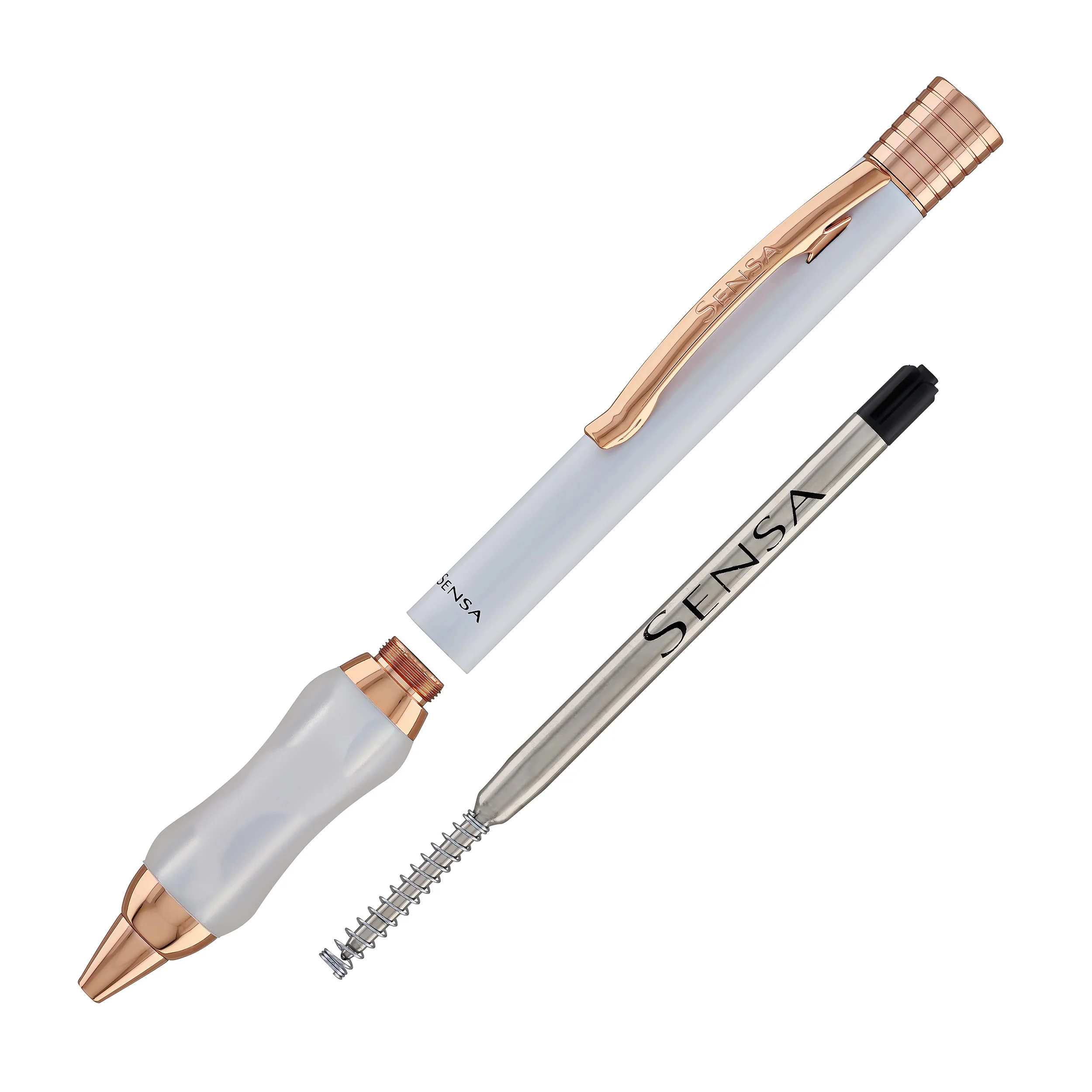 1581-sensa-30th-anniversary-ballpoint-pen-in-pearl-white-6.webp Sensa 30th Anniversary Ballpoint Pen in Pearl White
