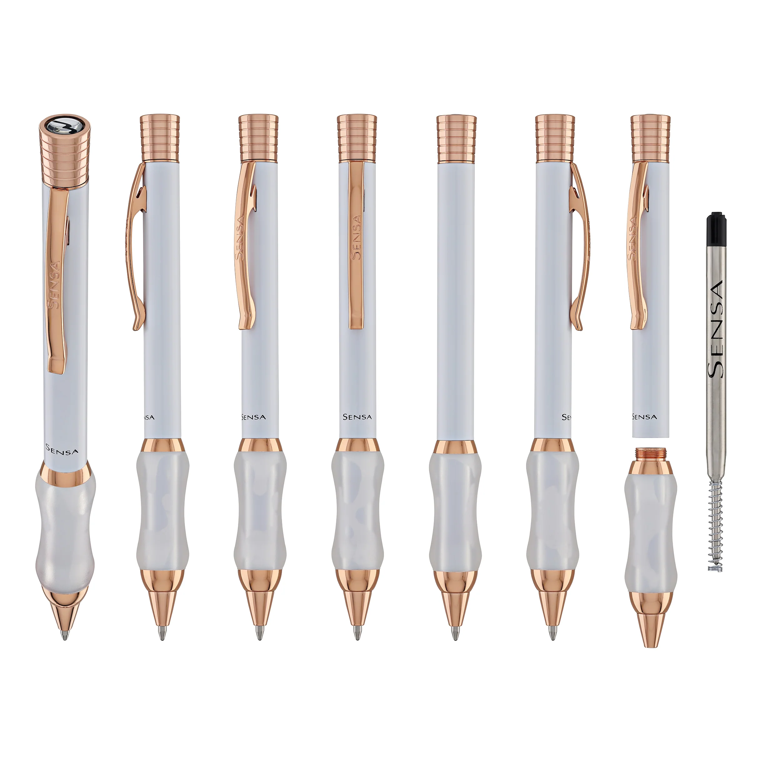 1581-sensa-30th-anniversary-ballpoint-pen-in-pearl-white-7.webp Sensa 30th Anniversary Ballpoint Pen in Pearl White