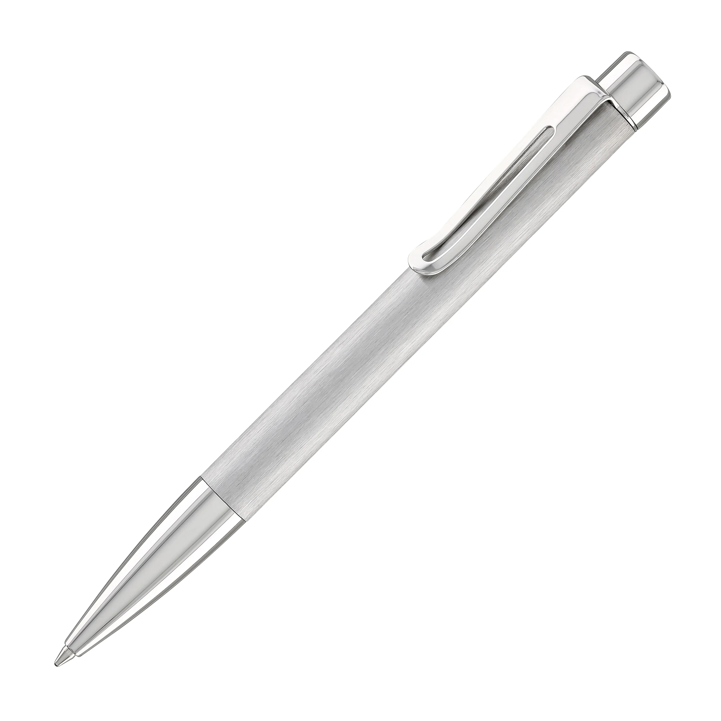 1582-monteverde-usa-ritma-ballpoint-pen-in-brushed-stainless-steel-3.webp Monteverde USA Ritma Ballpoint Pen in Brushed Stainless Steel