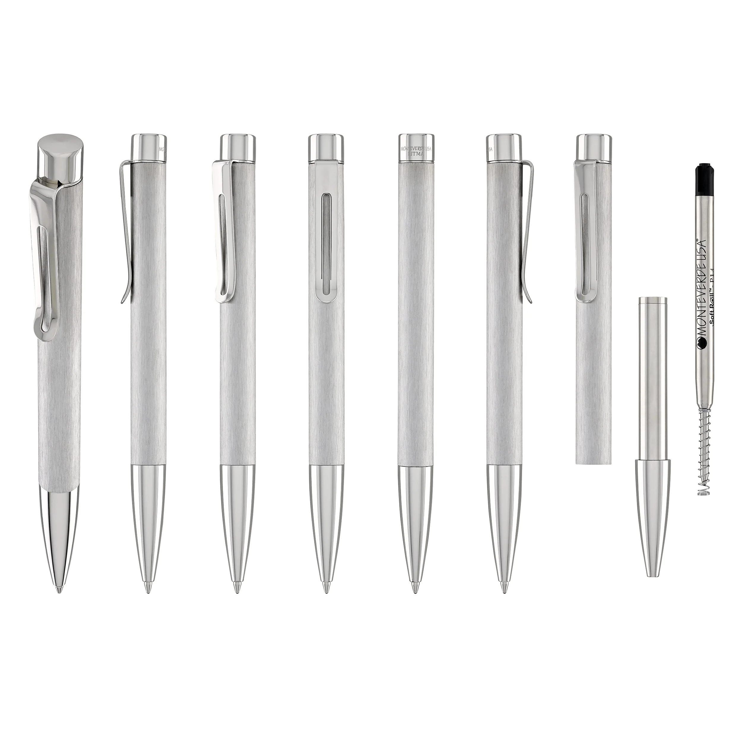 1582-monteverde-usa-ritma-ballpoint-pen-in-brushed-stainless-steel-7.webp Monteverde USA Ritma Ballpoint Pen in Brushed Stainless Steel