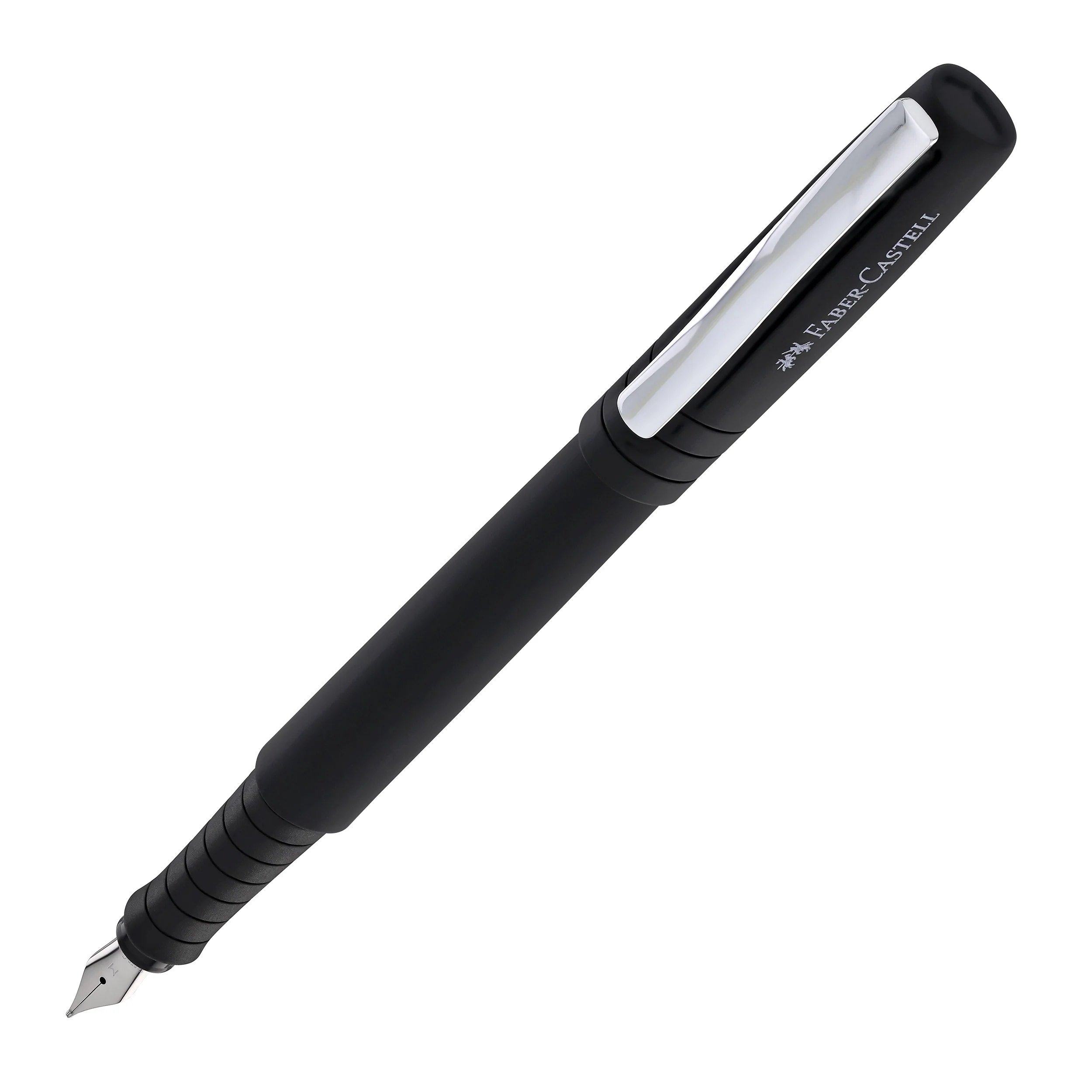 1590-faber-castell-poly-fountain-pen-in-black-1.webp Faber-Castell Poly Fountain Pen in Black