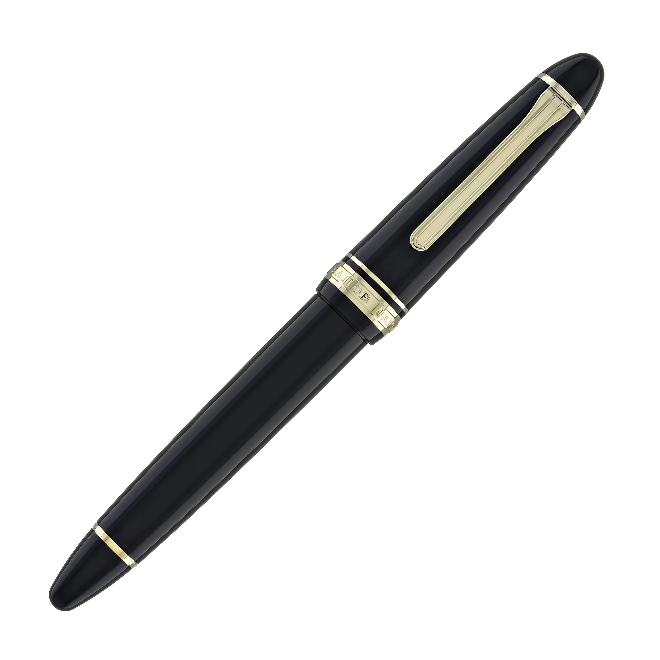Sailor 1911 Casual L Stable Fountain Pen in Muted Black, Gold Trim