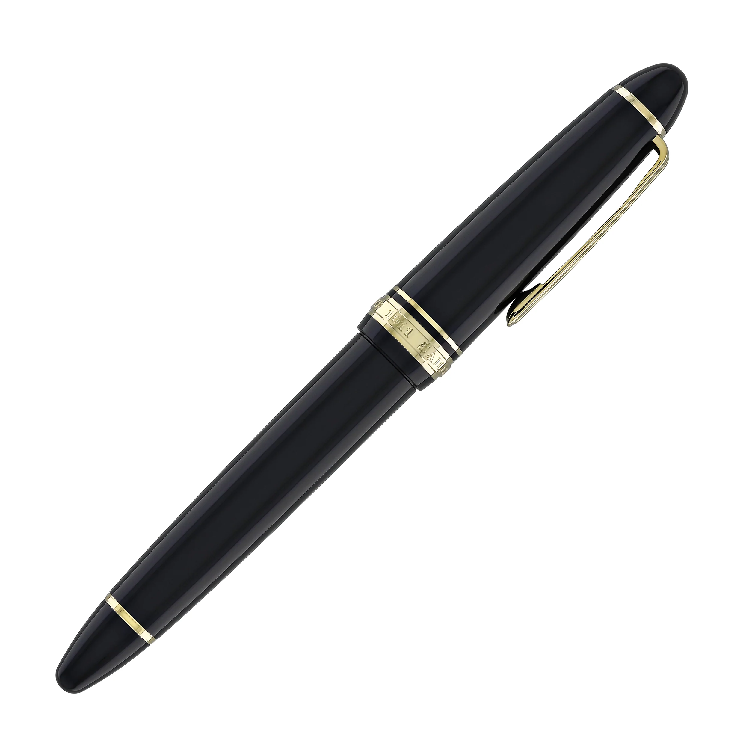 Sailor 1911 Casual L Stable Fountain Pen in Muted Black, Gold Trim