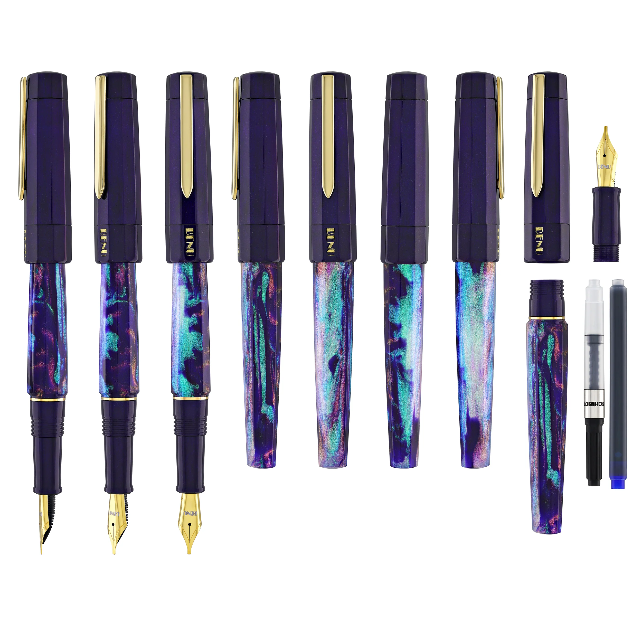 Benu Euphoria Fountain Pen in Opera