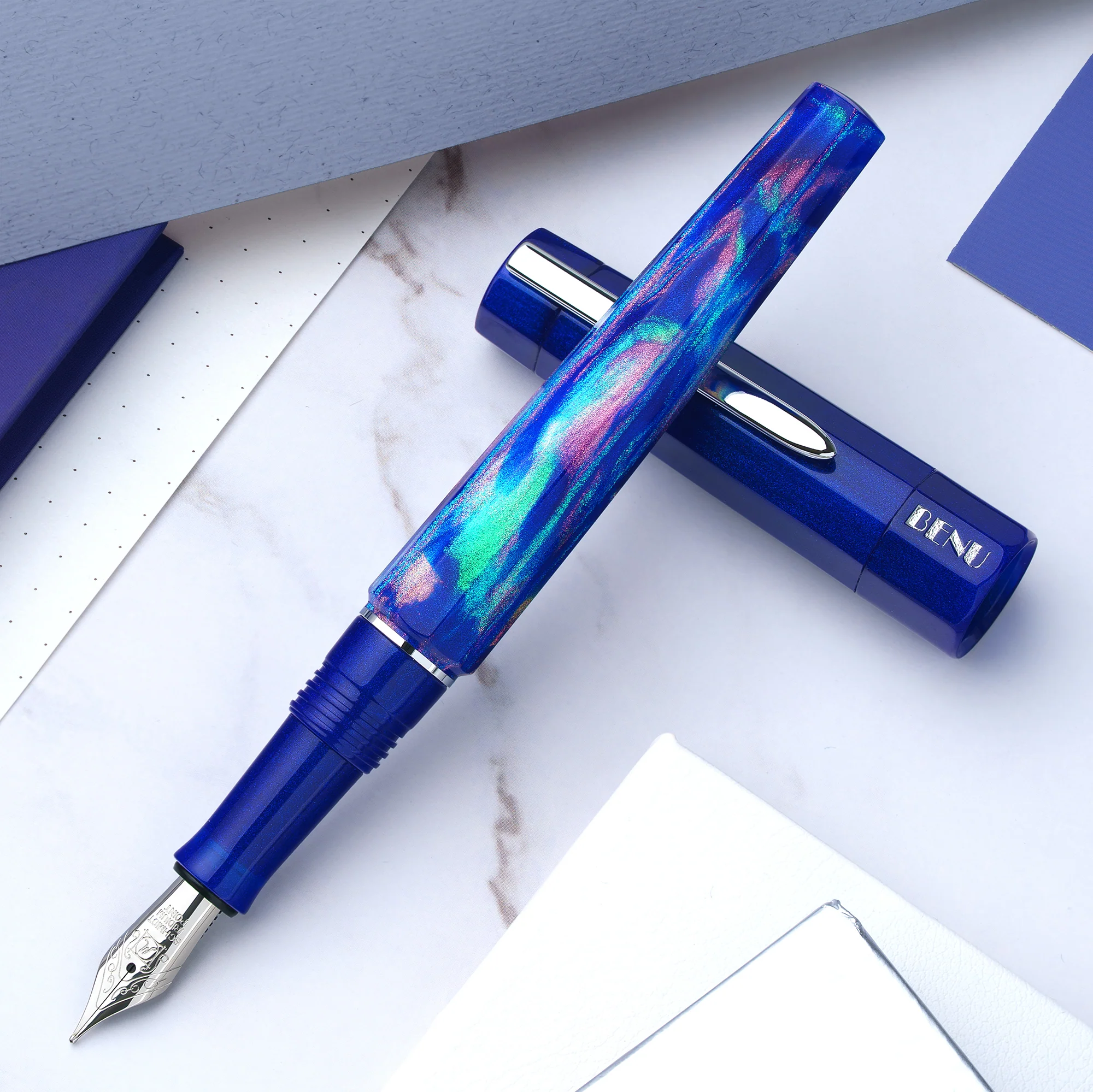 1609-benu-euphoria-fountain-pen-in-ballet-10.webp Benu Euphoria Fountain Pen in Ballet