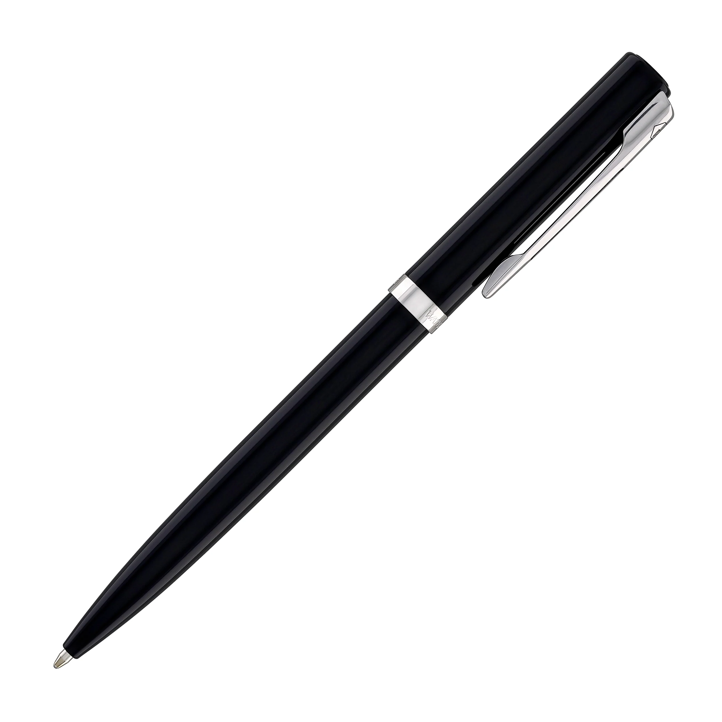 1616-waterman-impression-ballpoint-pen-in-black-with-palladium-coated-5.webp Waterman Impression Ballpoint Pen in Black with Palladium Coated