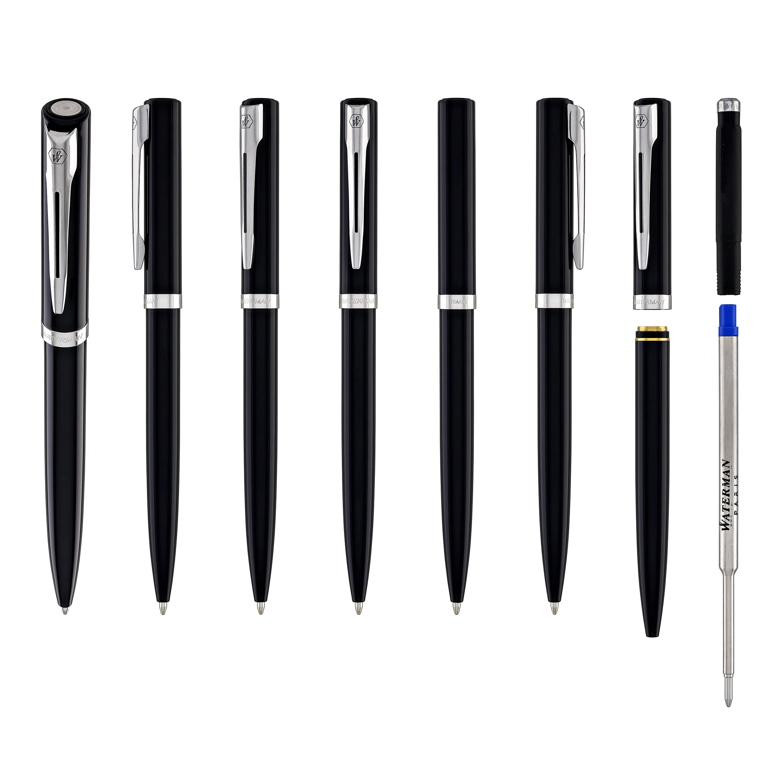 1616-waterman-impression-ballpoint-pen-in-black-with-palladium-coated-7.webp Waterman Impression Ballpoint Pen in Black with Palladium Coated