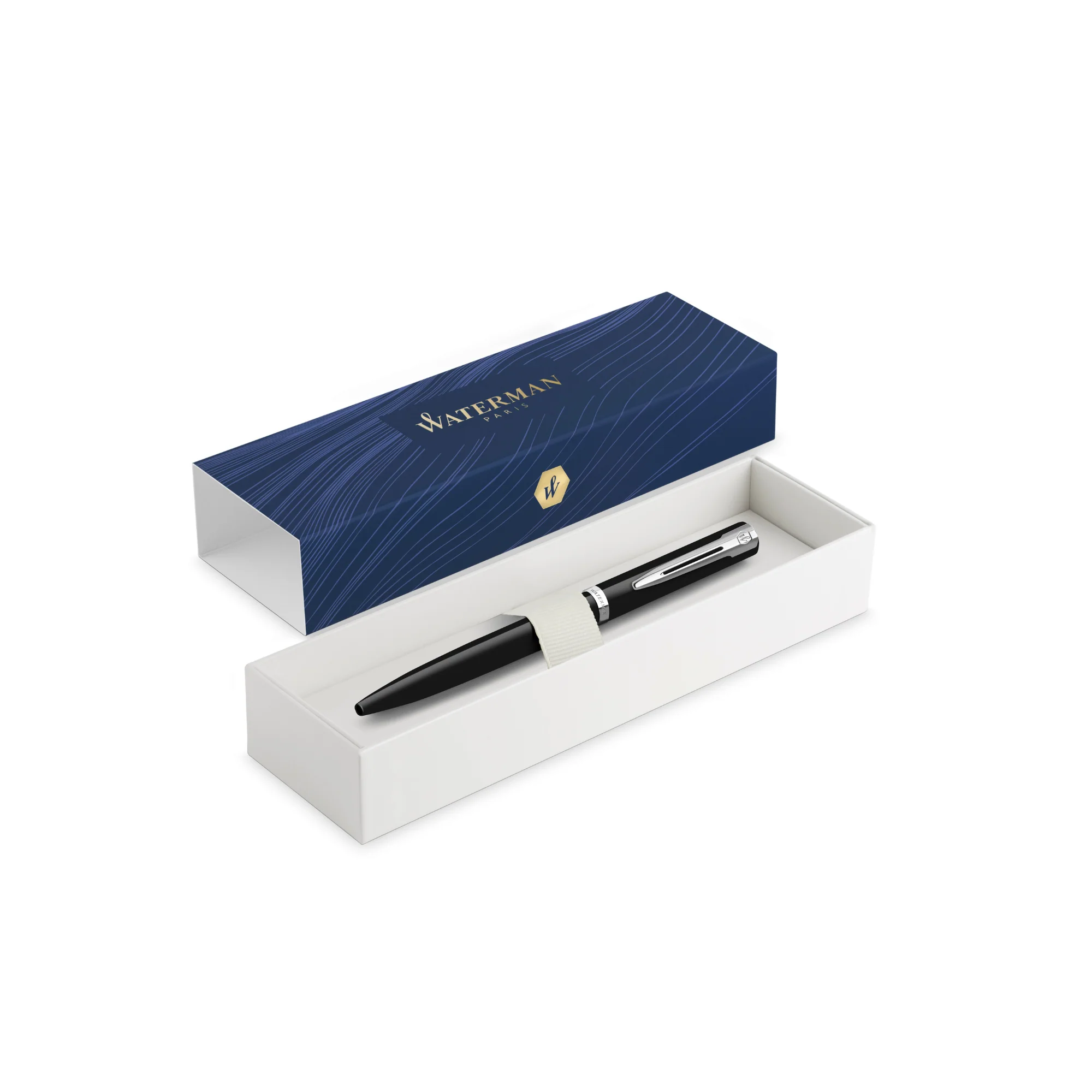 1616-waterman-impression-ballpoint-pen-in-black-with-palladium-coated-8.webp Waterman Impression Ballpoint Pen in Black with Palladium Coated