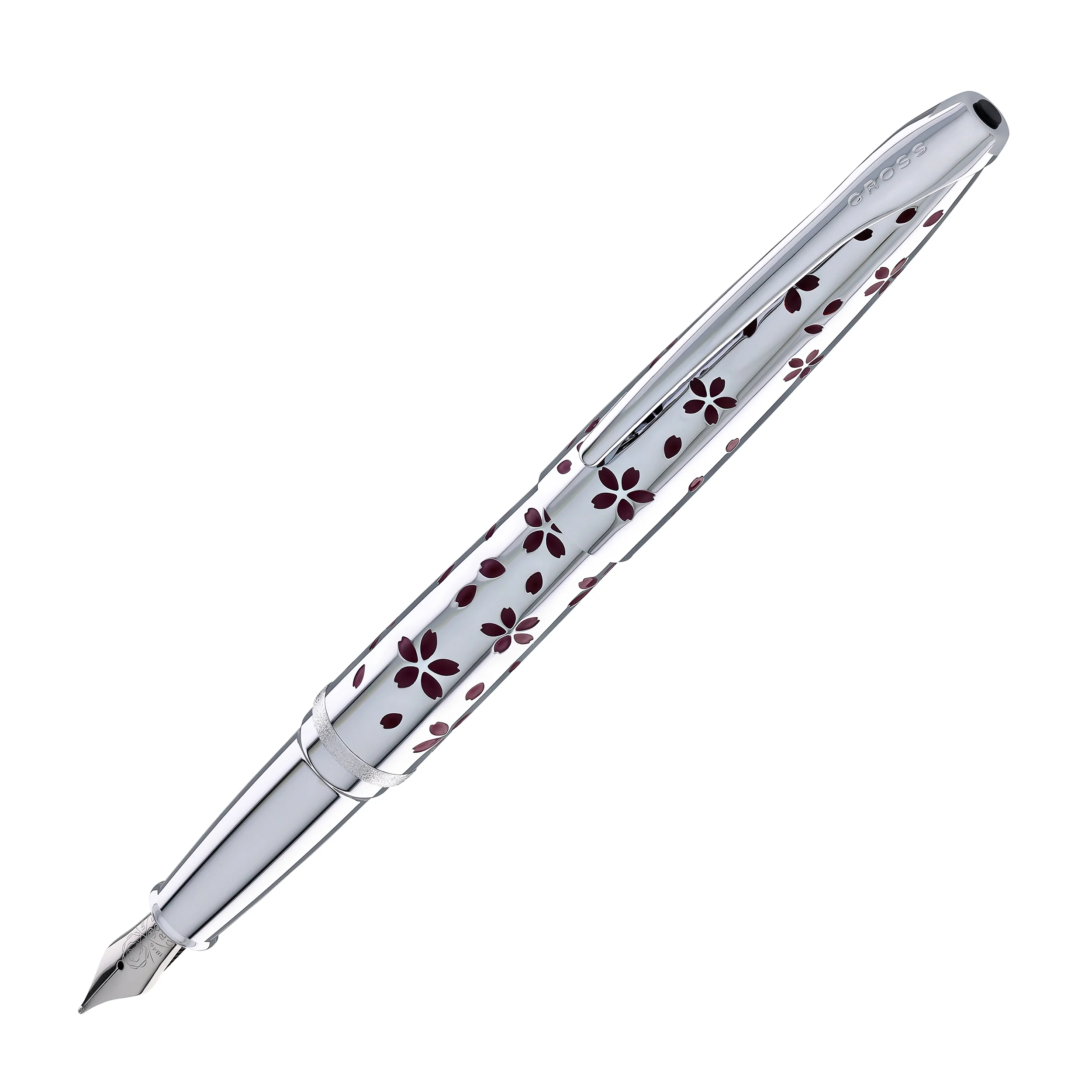 1618-cross-atx-sakura-fountain-pen-in-cherry-blossom-medium-point-1.webp Cross ATX Sakura Fountain Pen in Cherry Blossom - Medium Point