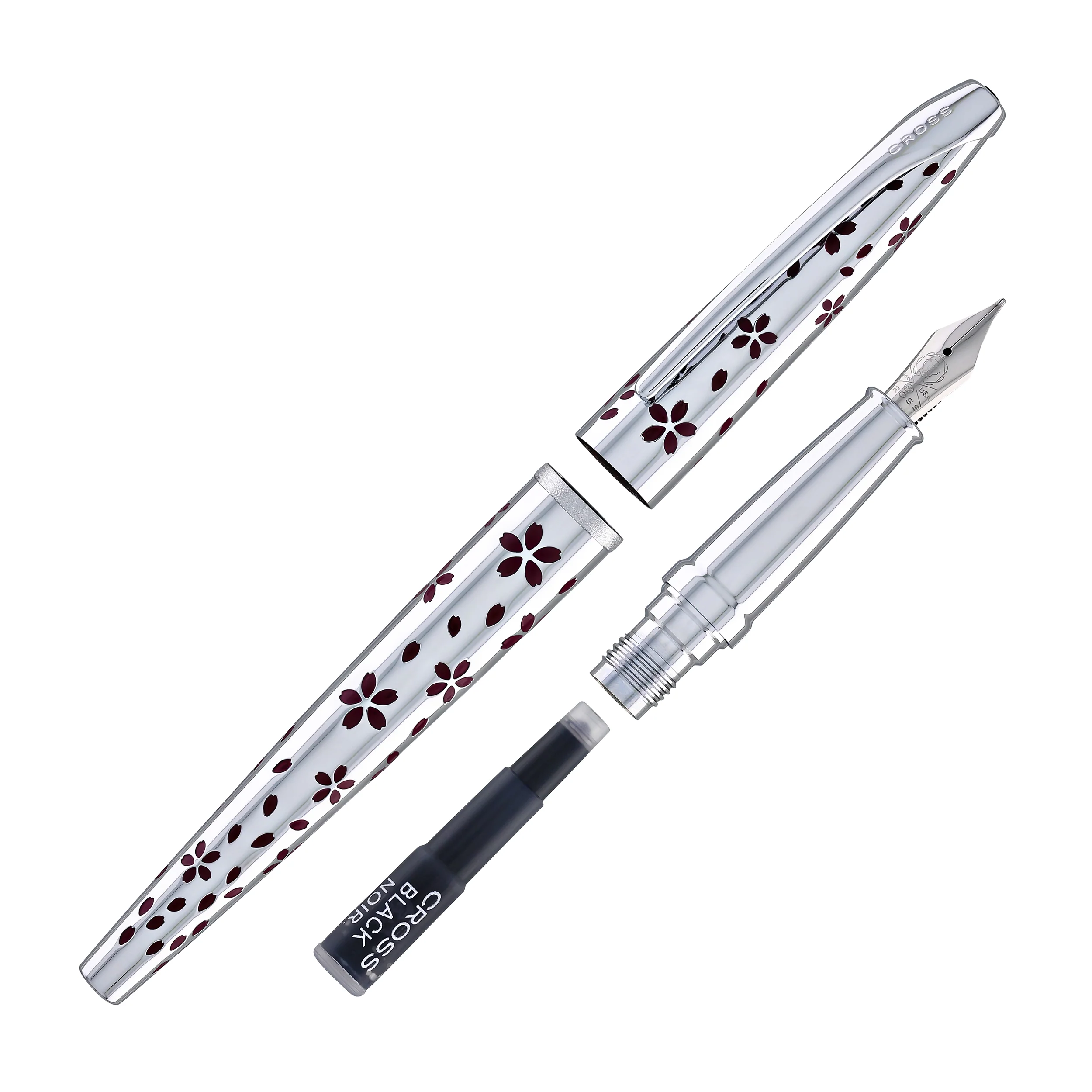 Cross ATX Sakura Fountain Pen in Cherry Blossom - Medium Point