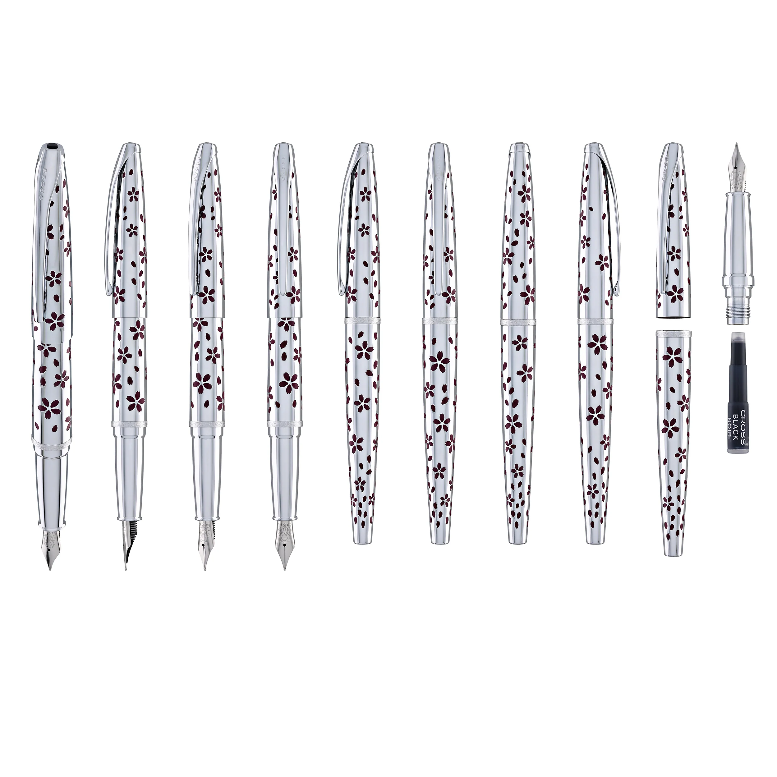 Cross ATX Sakura Fountain Pen in Cherry Blossom - Medium Point