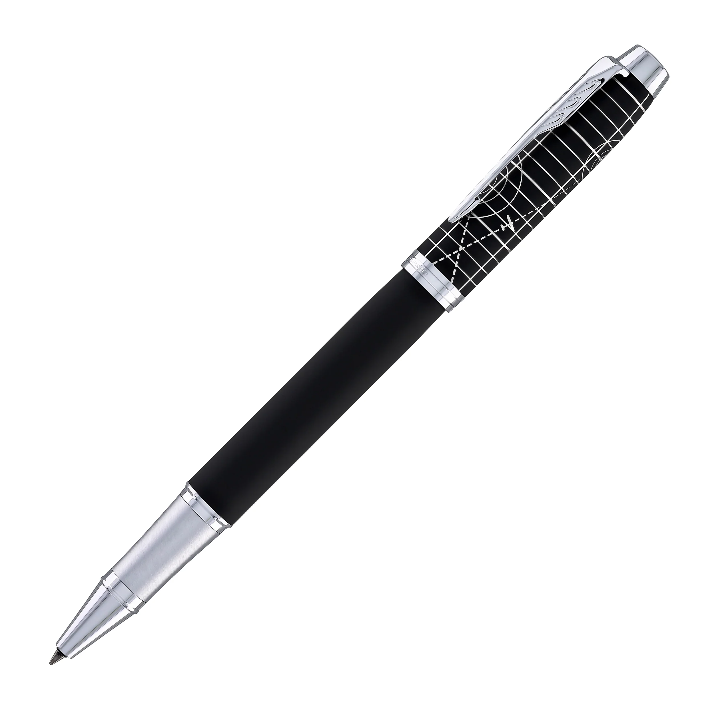 1619-parker-im-rollerball-pen-in-legacy-of-flight-with-chrome-trim-4.webp Parker IM Rollerball Pen in Legacy of Flight with Chrome Trim