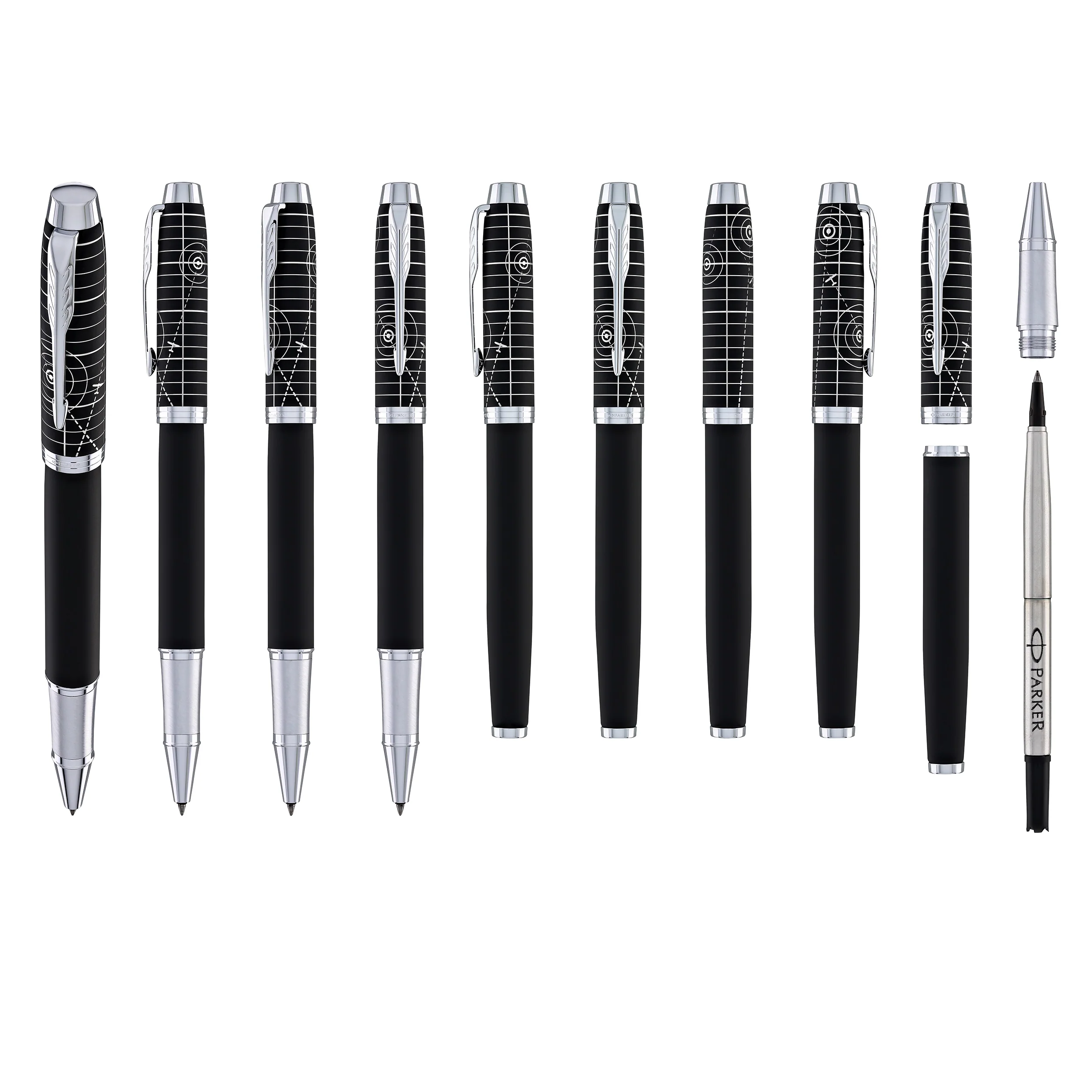 1619-parker-im-rollerball-pen-in-legacy-of-flight-with-chrome-trim-9.webp Parker IM Rollerball Pen in Legacy of Flight with Chrome Trim