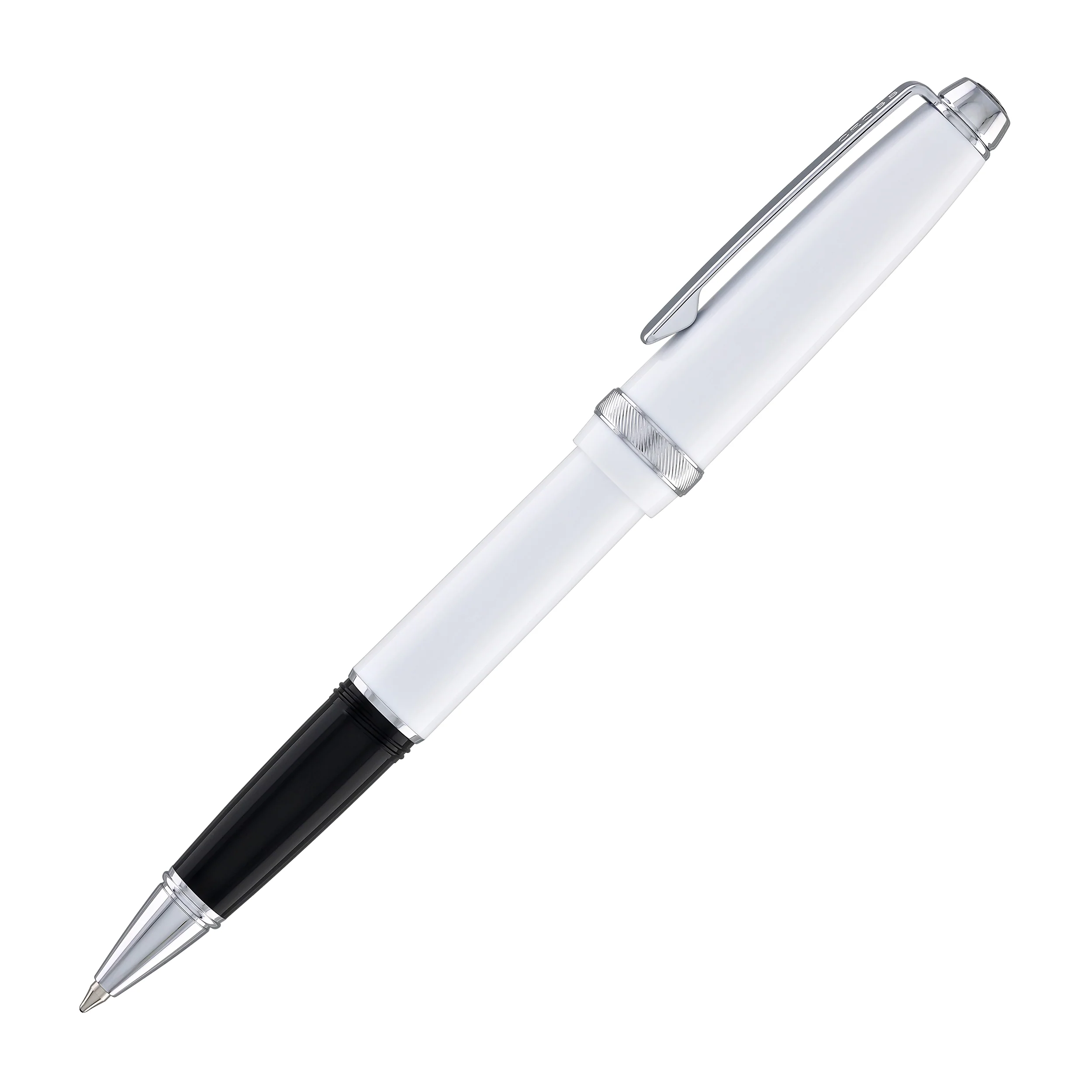 1623-cross-lume-ballpoint-pen-in-porcelain-white-with-polished-chrome-appointments-5.webp Cross Lume Ballpoint Pen in Porcelain White with Polished Chrome Appointments