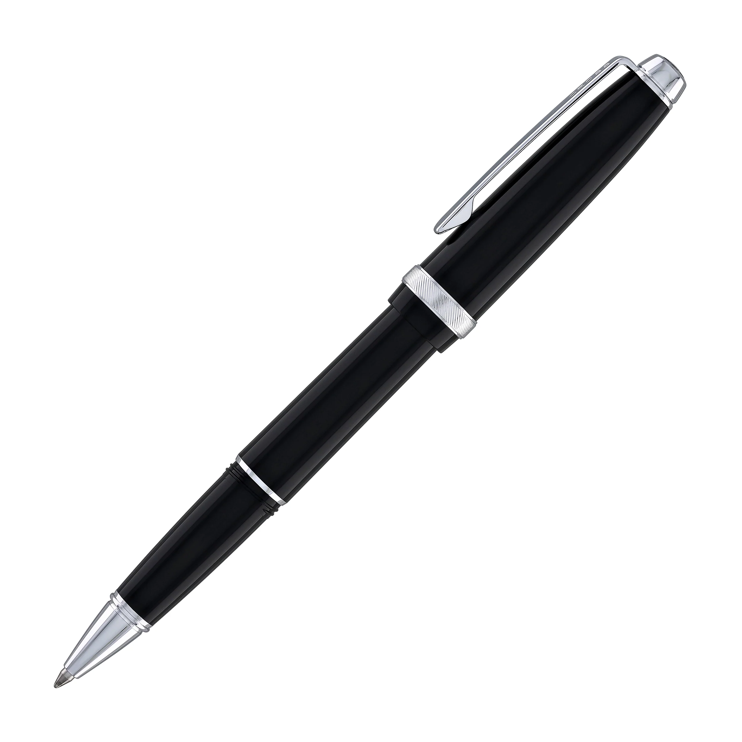 1624-cross-lume-rollerball-pen-in-obsidian-black-with-polished-chrome-appointments-5.webp Cross Lume Rollerball Pen in Obsidian Black with Polished Chrome Appointments