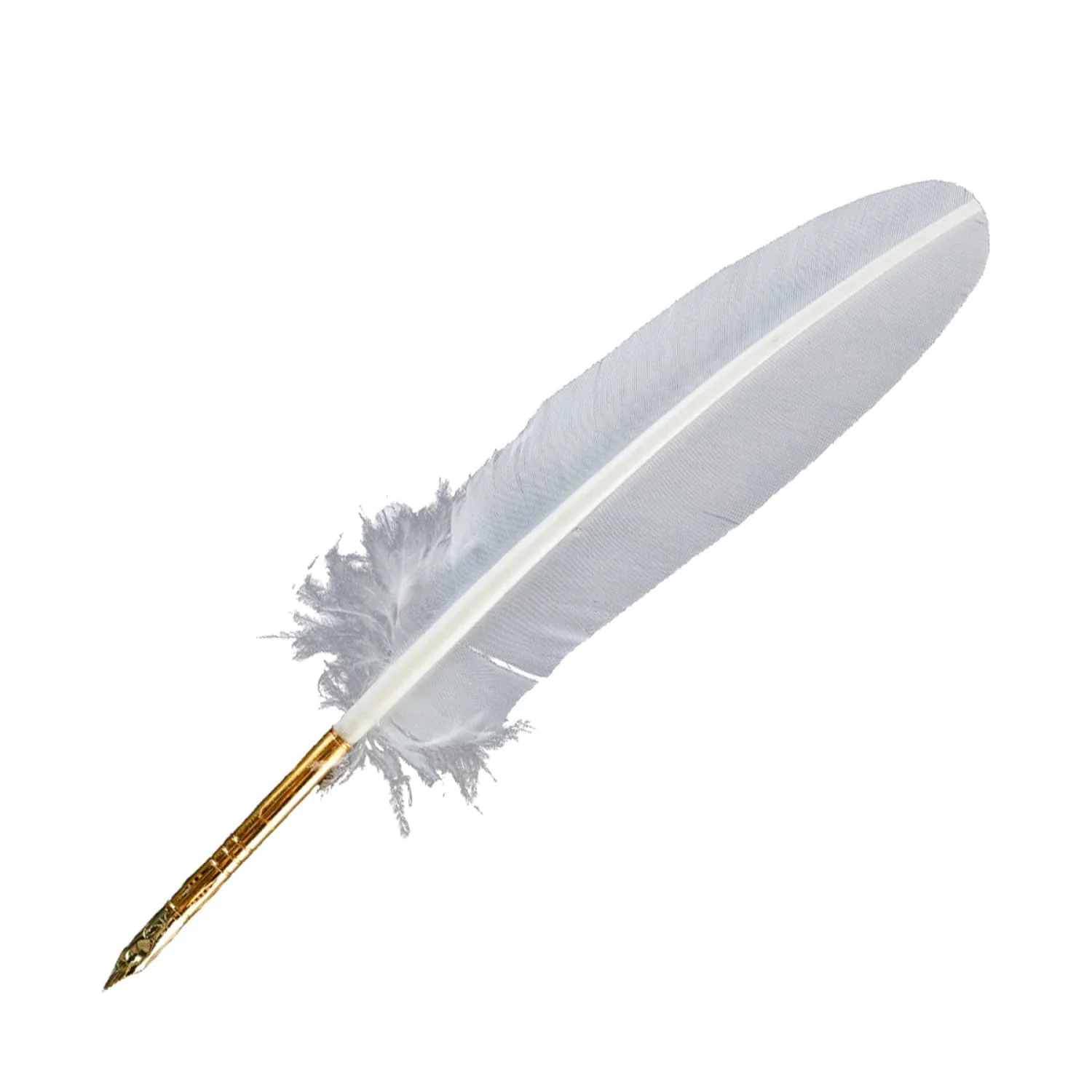 1628-jacques-herbin-goose-quill-pen-in-white-feather-1.webp Jacques Herbin Goose Quill Pen in White Feather