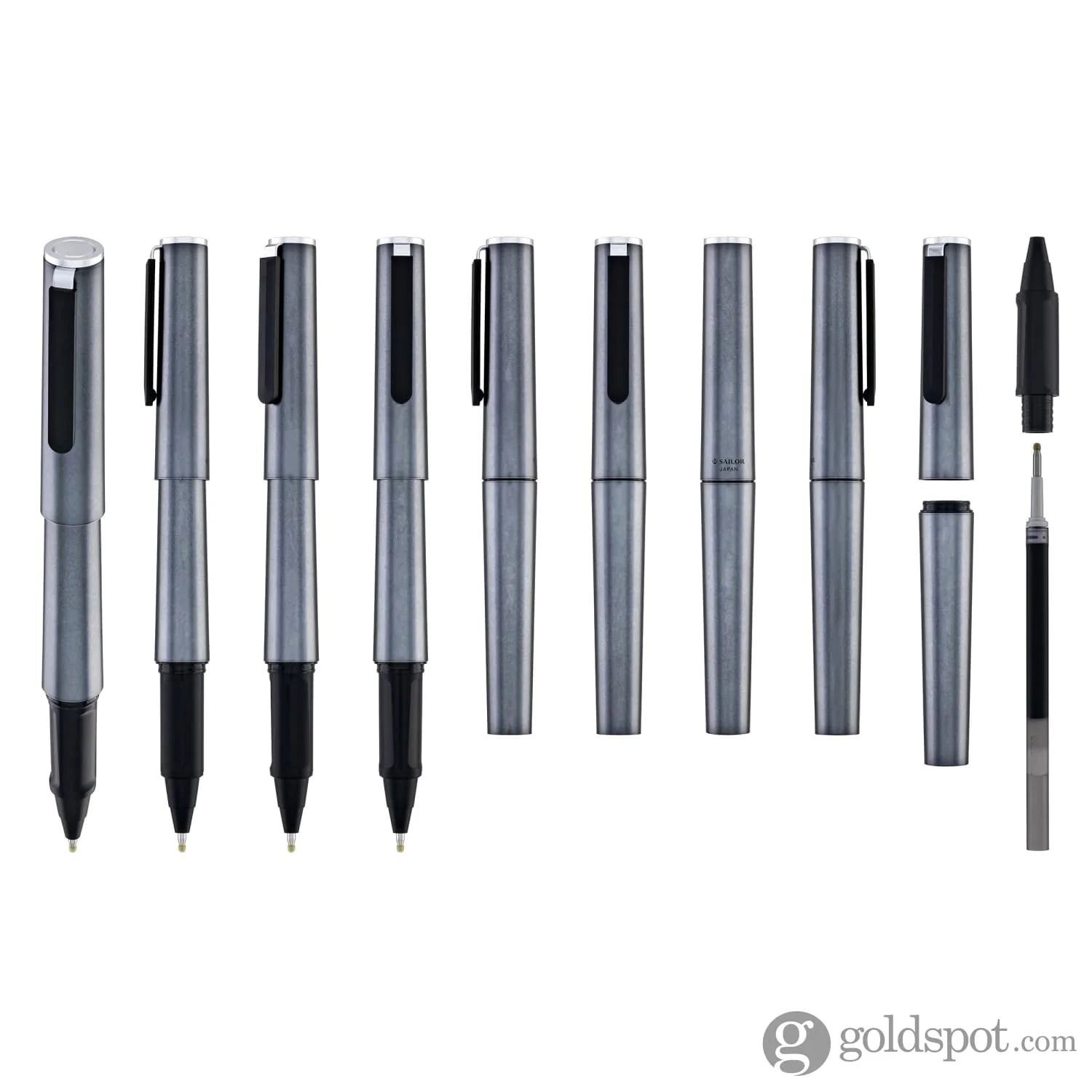 1630-sailor-tuzu-forge-ballpoint-pen-in-gunmetal-9.webp Sailor Tuzu Forge Ballpoint Pen in Gunmetal