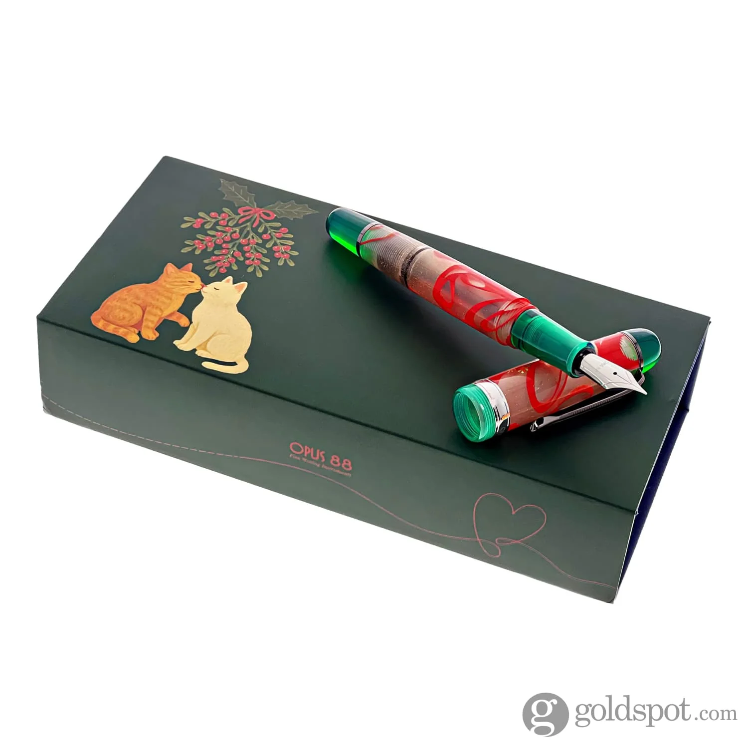 Opus 88 Jazz Fountain Pen in Under the Mistletoe - Limited Edition
