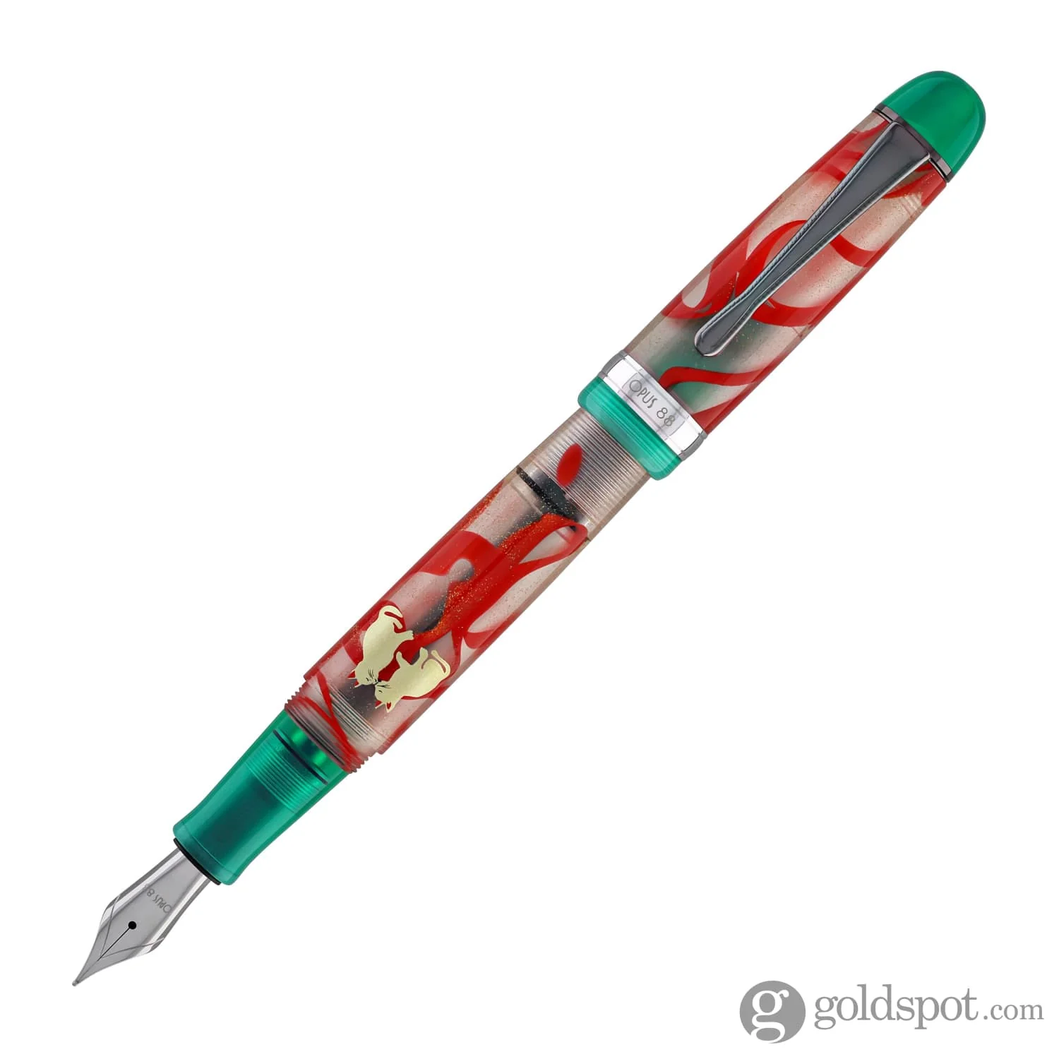 Opus 88 Jazz Fountain Pen in Under the Mistletoe - Limited Edition
