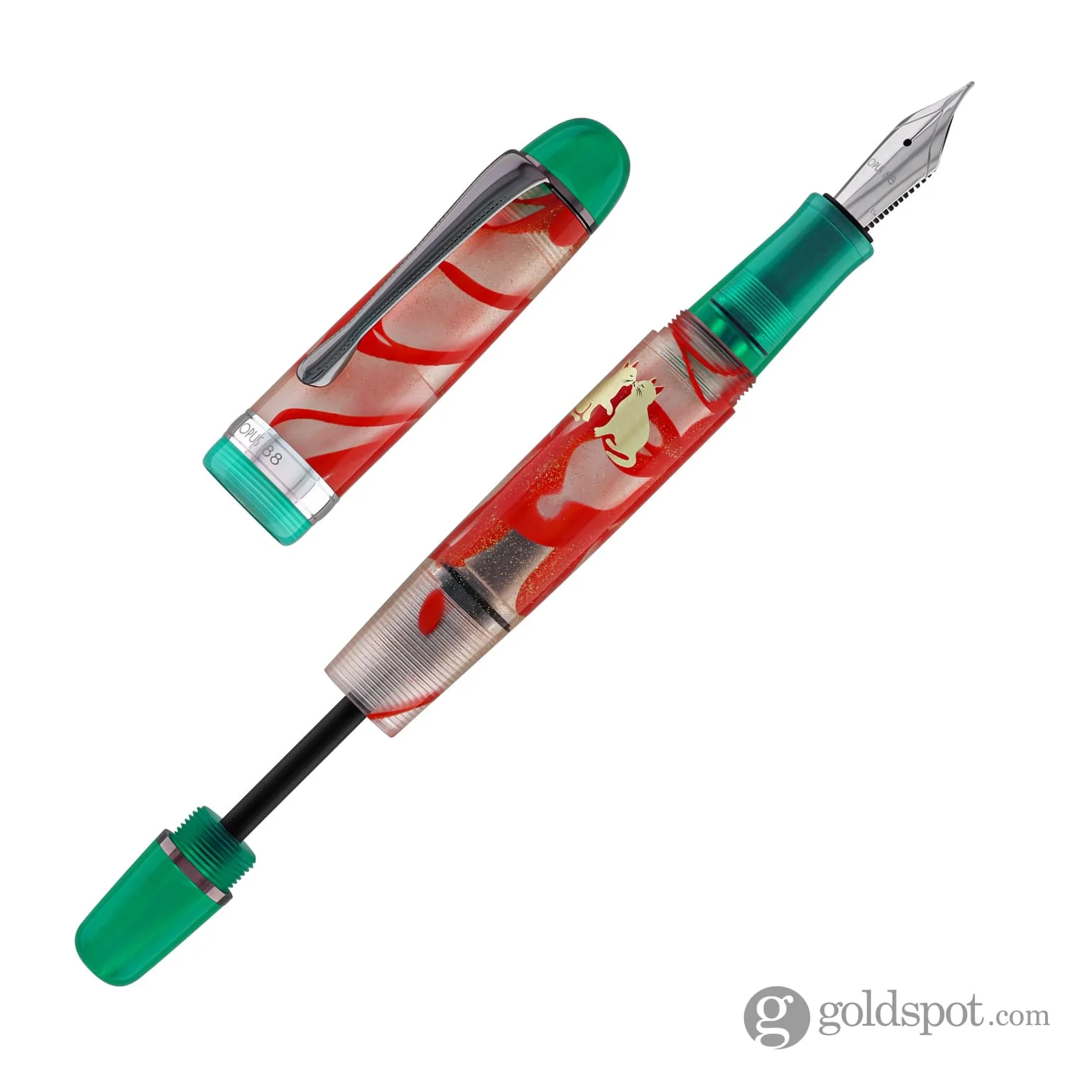 Opus 88 Jazz Fountain Pen in Under the Mistletoe - Limited Edition