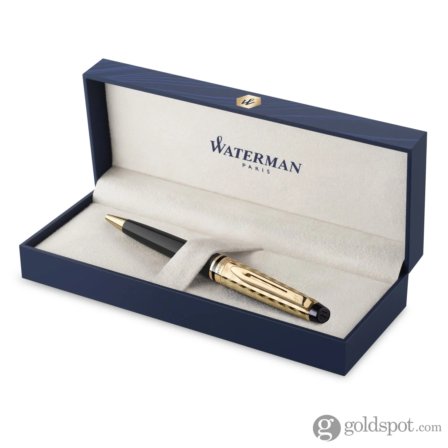 1638-waterman-expert-ballpoint-pen-in-opera-with-gold-trim-8.webp Waterman Expert Ballpoint Pen in Opera with Gold Trim